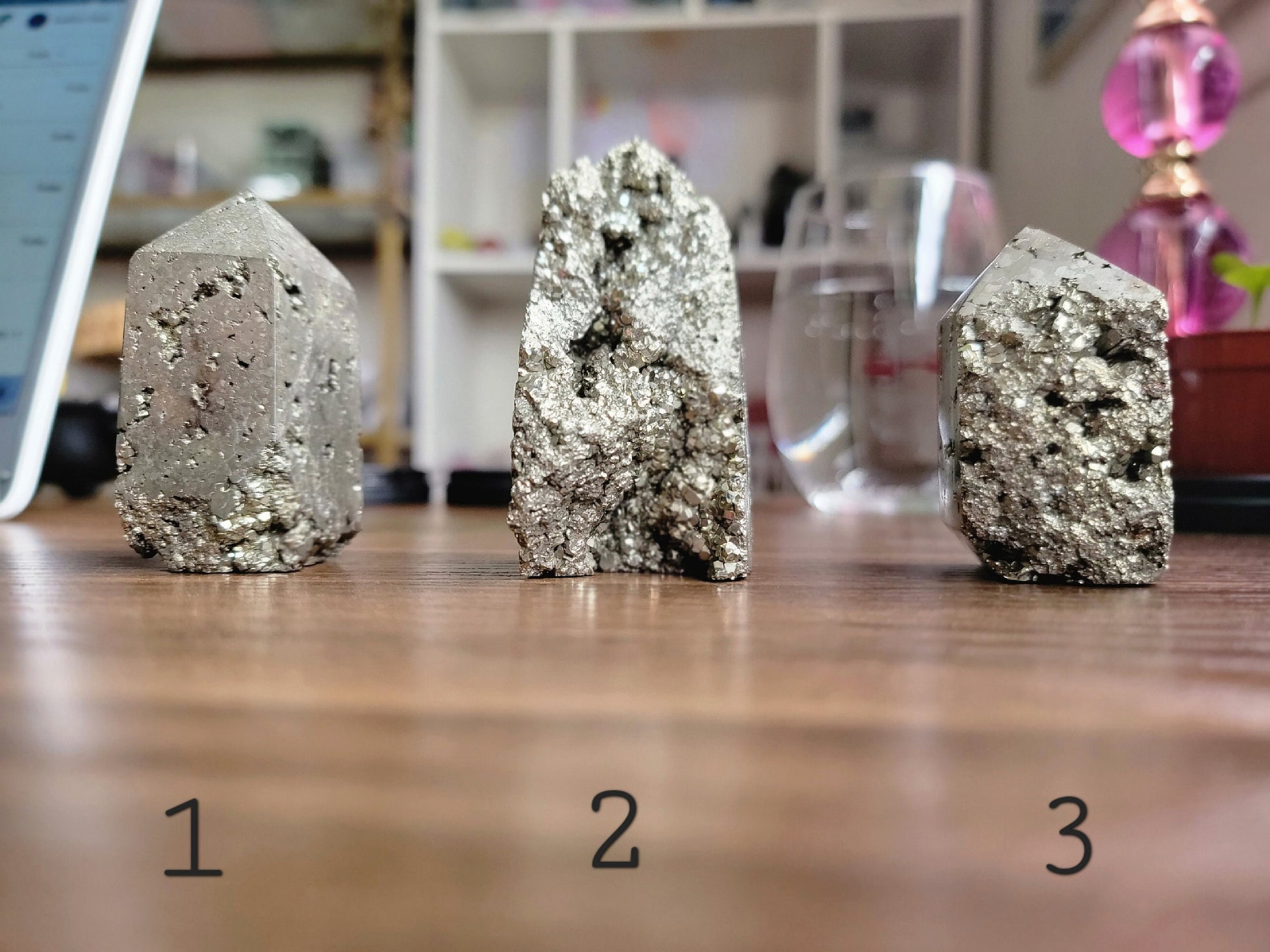 Pyrite Crystal Tower