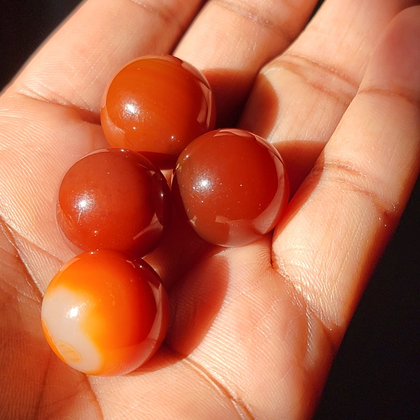 Red Carnelian Crystal Sphere