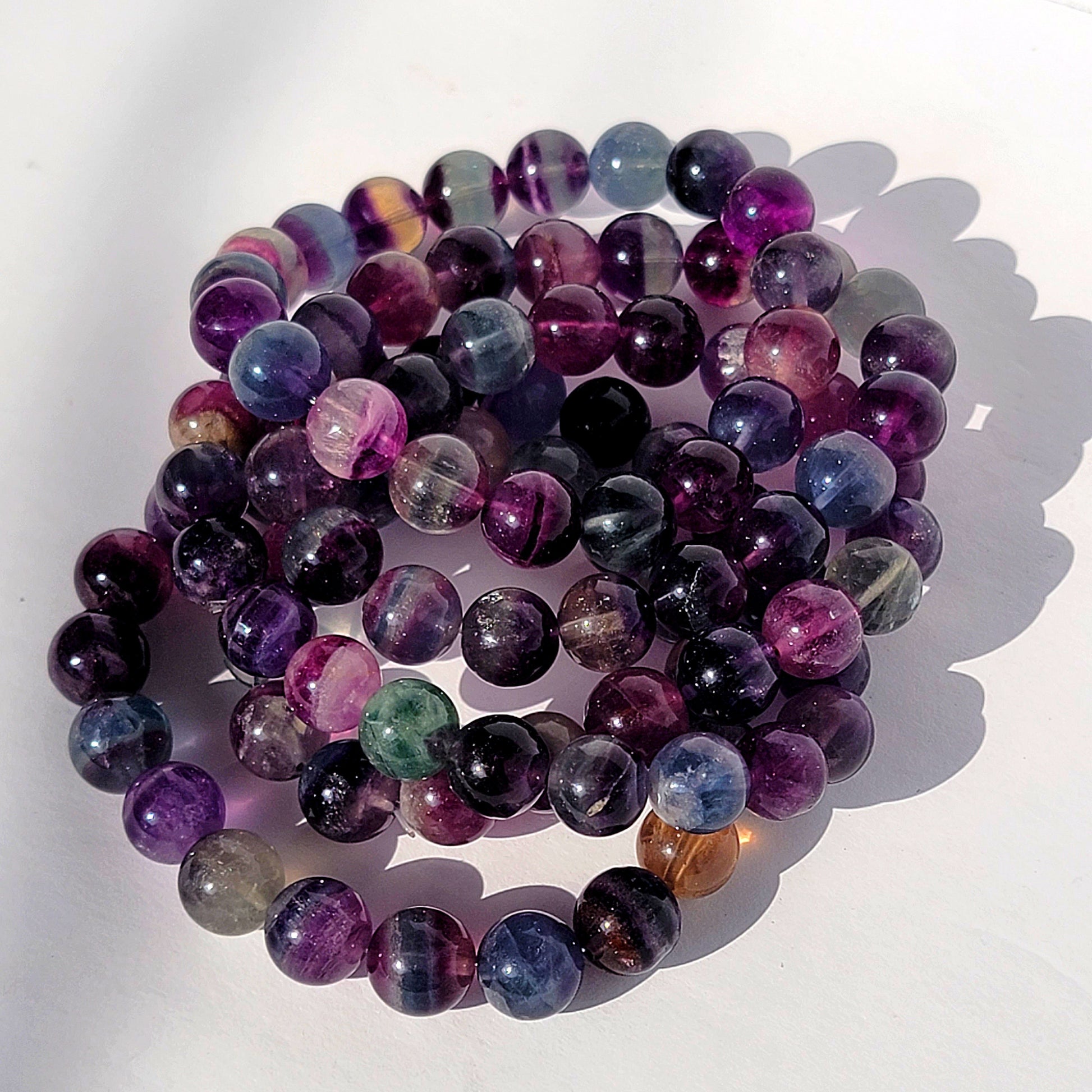 men bracelet fluorite