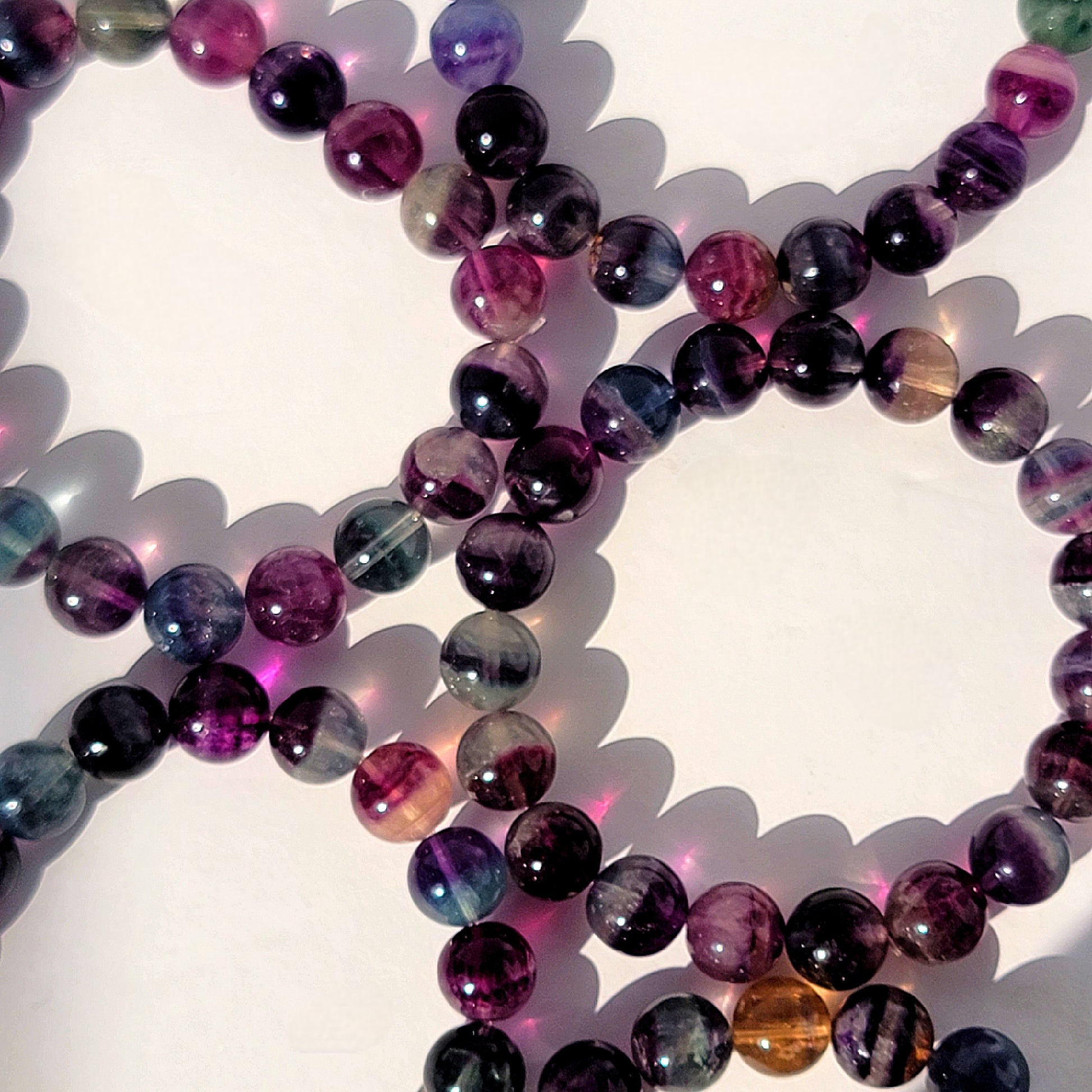 fluorite gemstone crystal