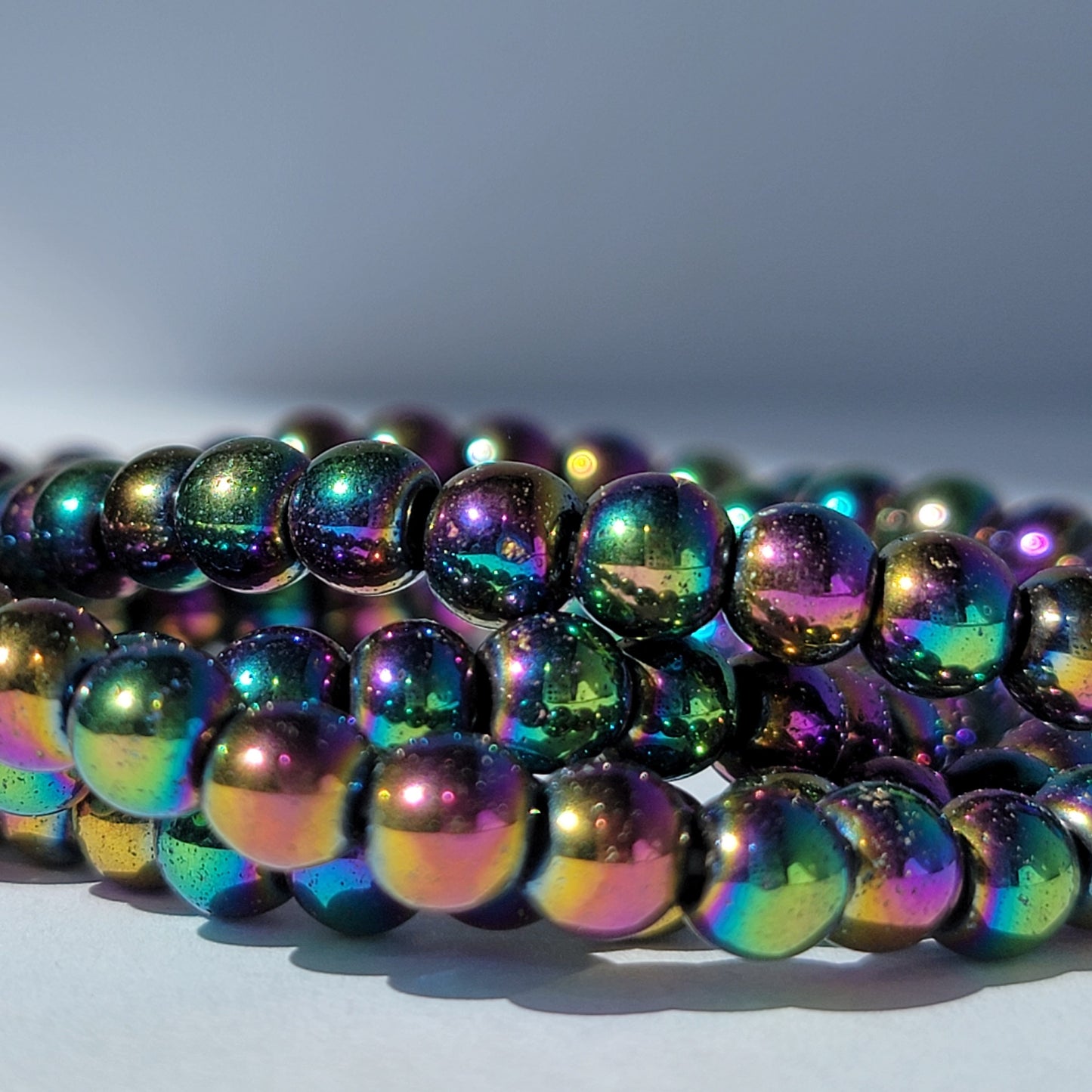 aura hematite crystal bracelet