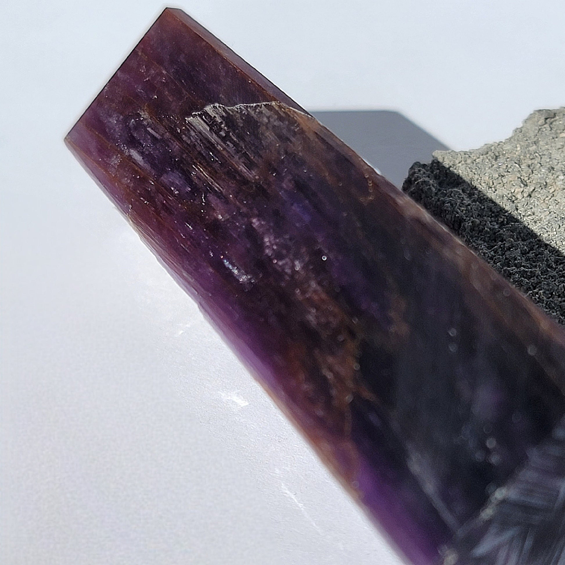 Purple Mica Lepidolite Crystal Tower