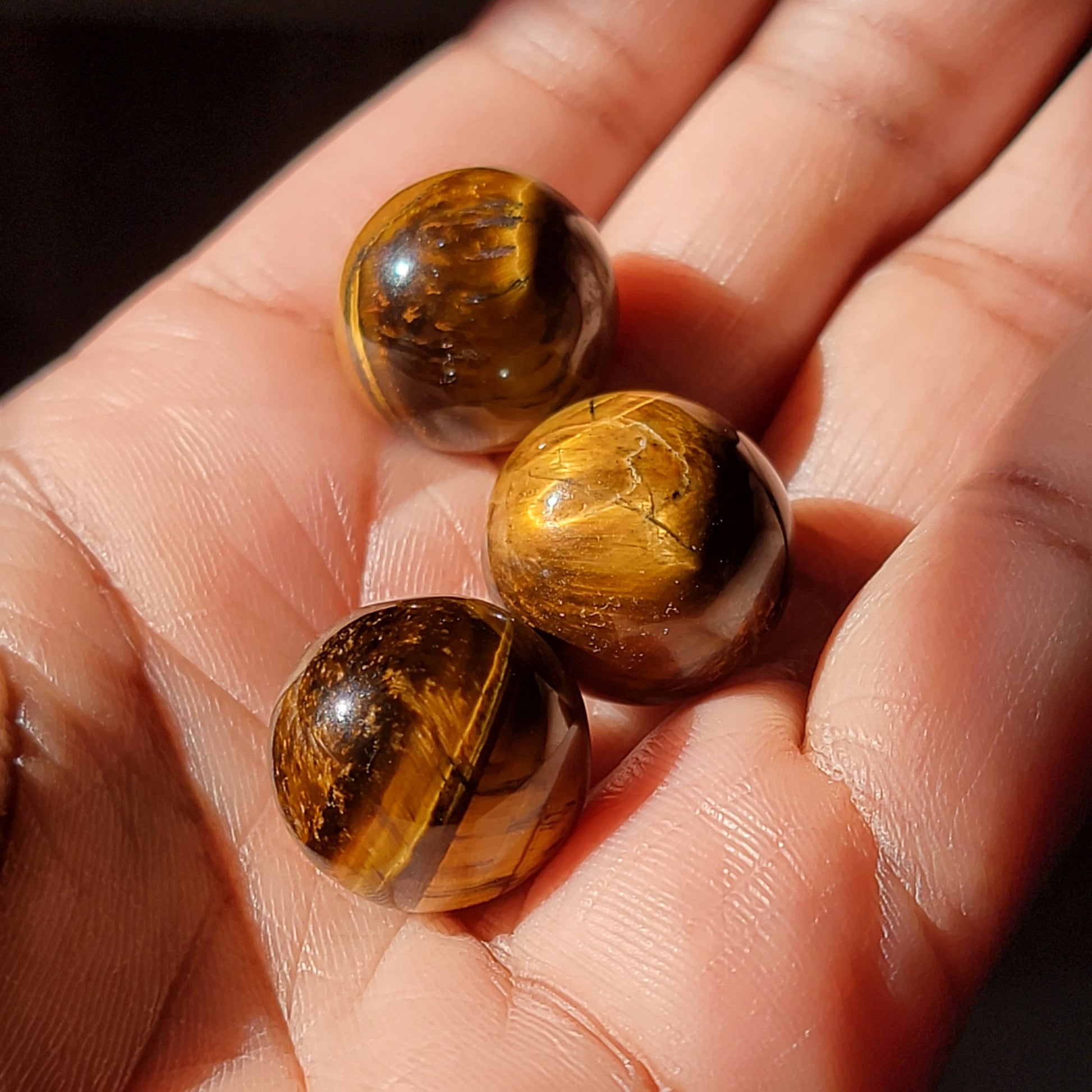 Golden Tigers Eye Sphere