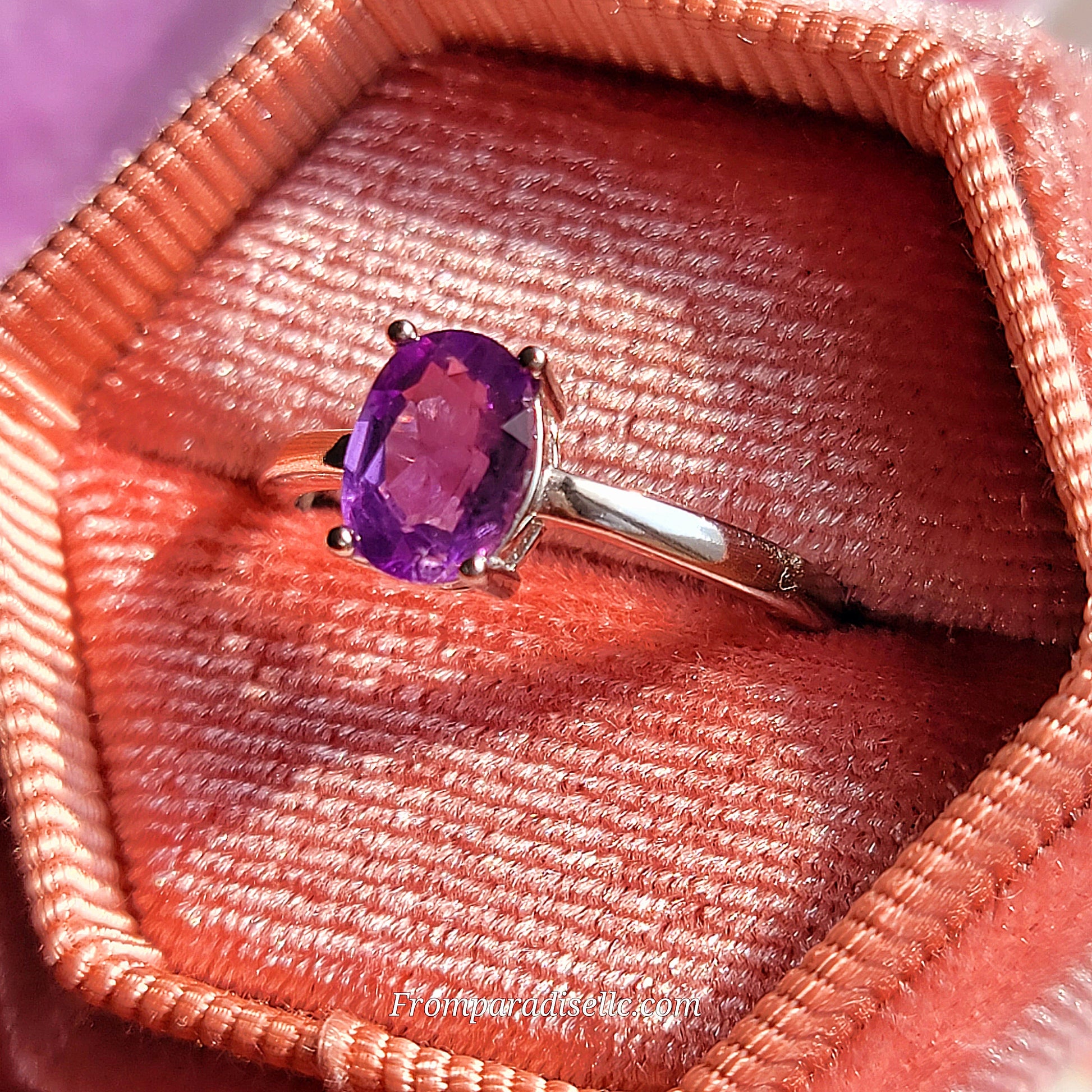 Amethyst Sterling silver Ring