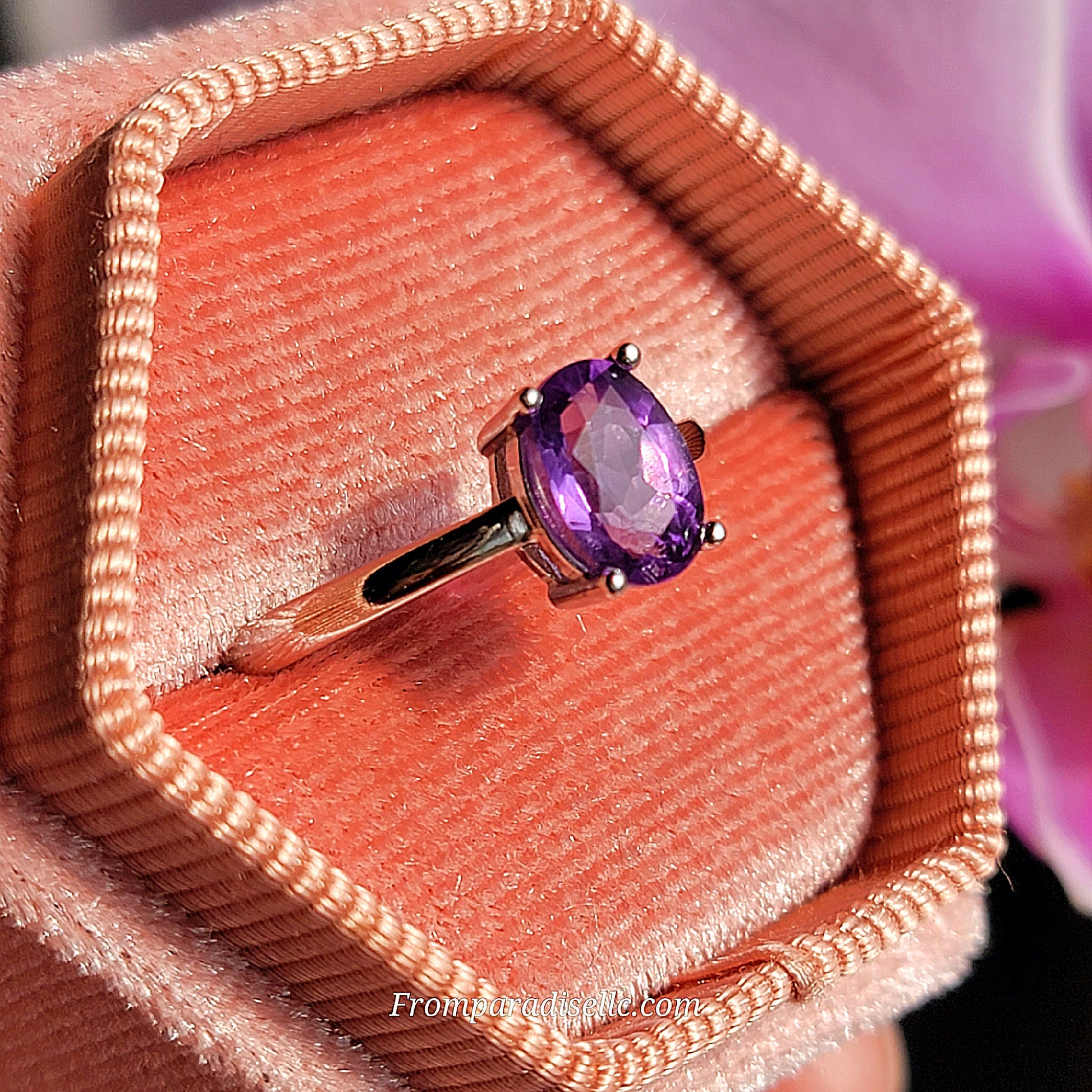 Amethyst Womens Ring