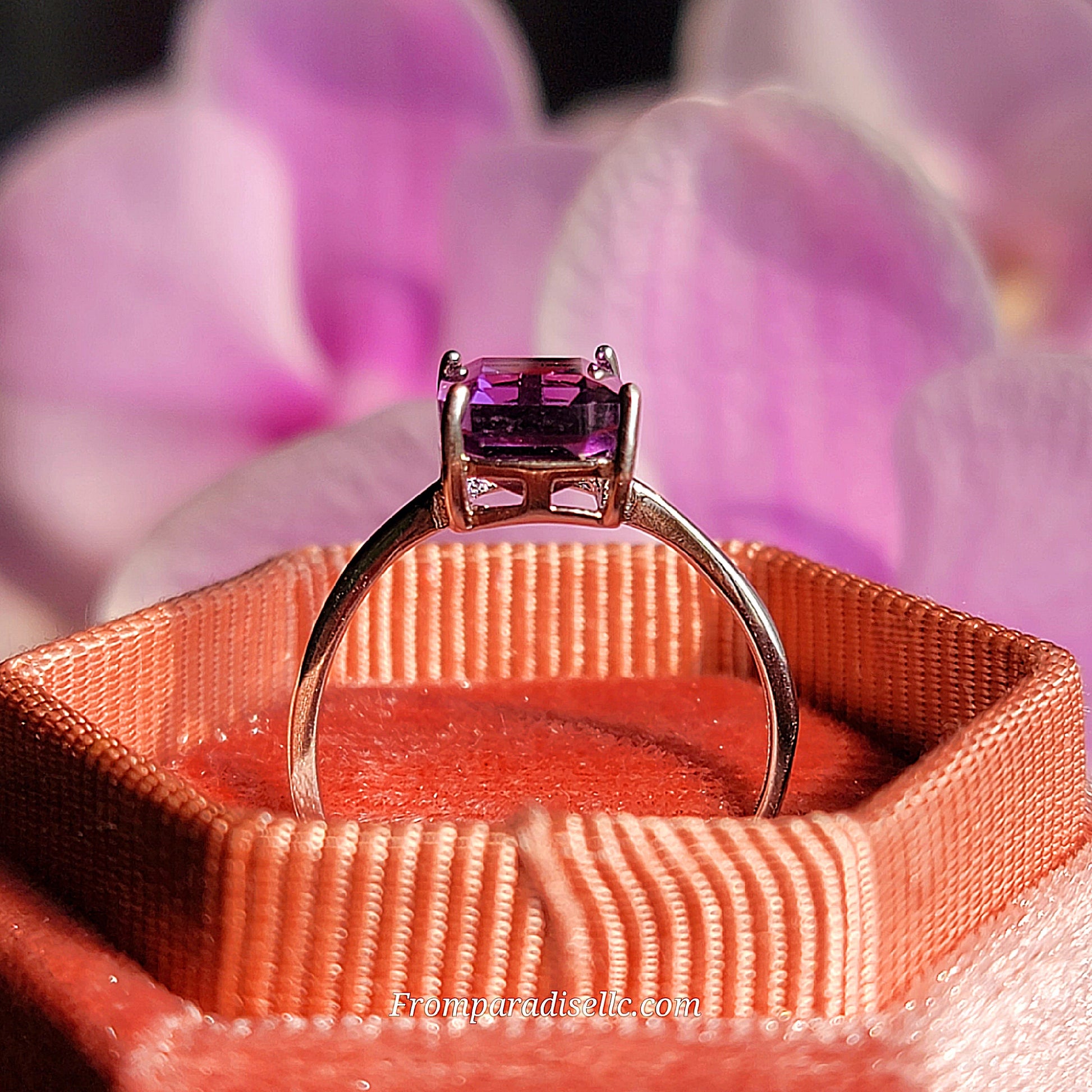 Amethyst womens Ring