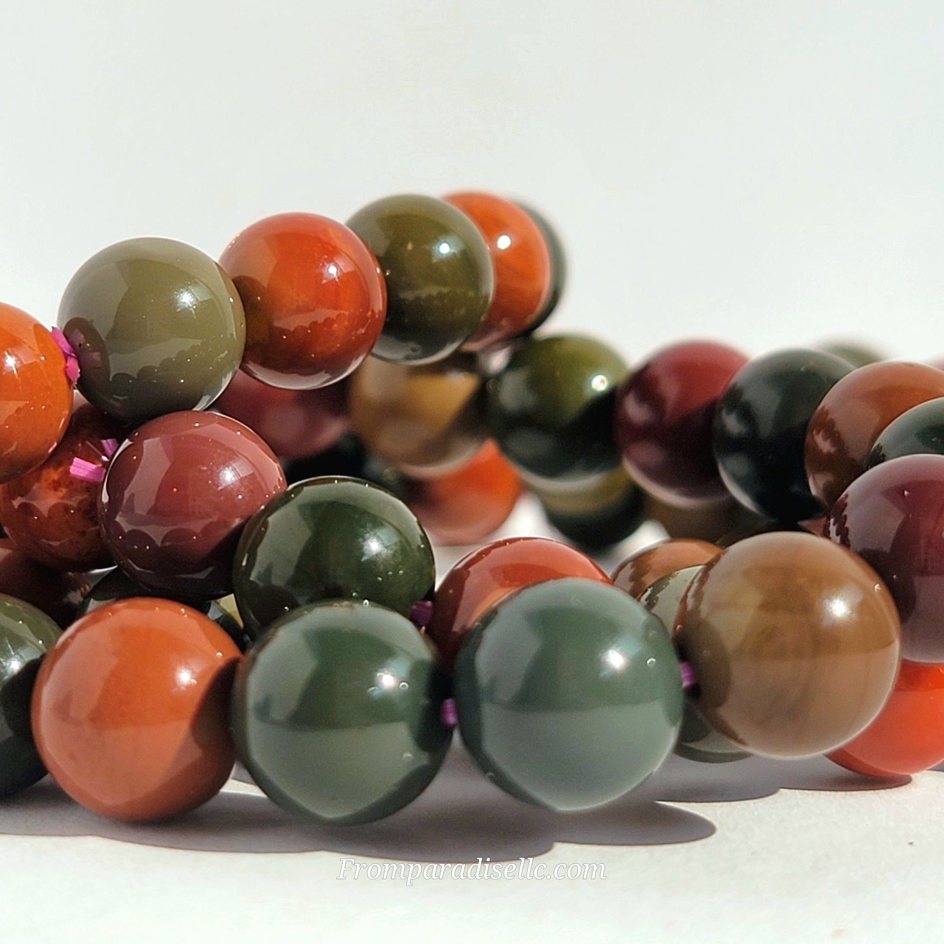 Alashan Agate Bracelet Alxa Agate Gemstone Crystal Bracelet Womens Men Alashan Agate Jewelry