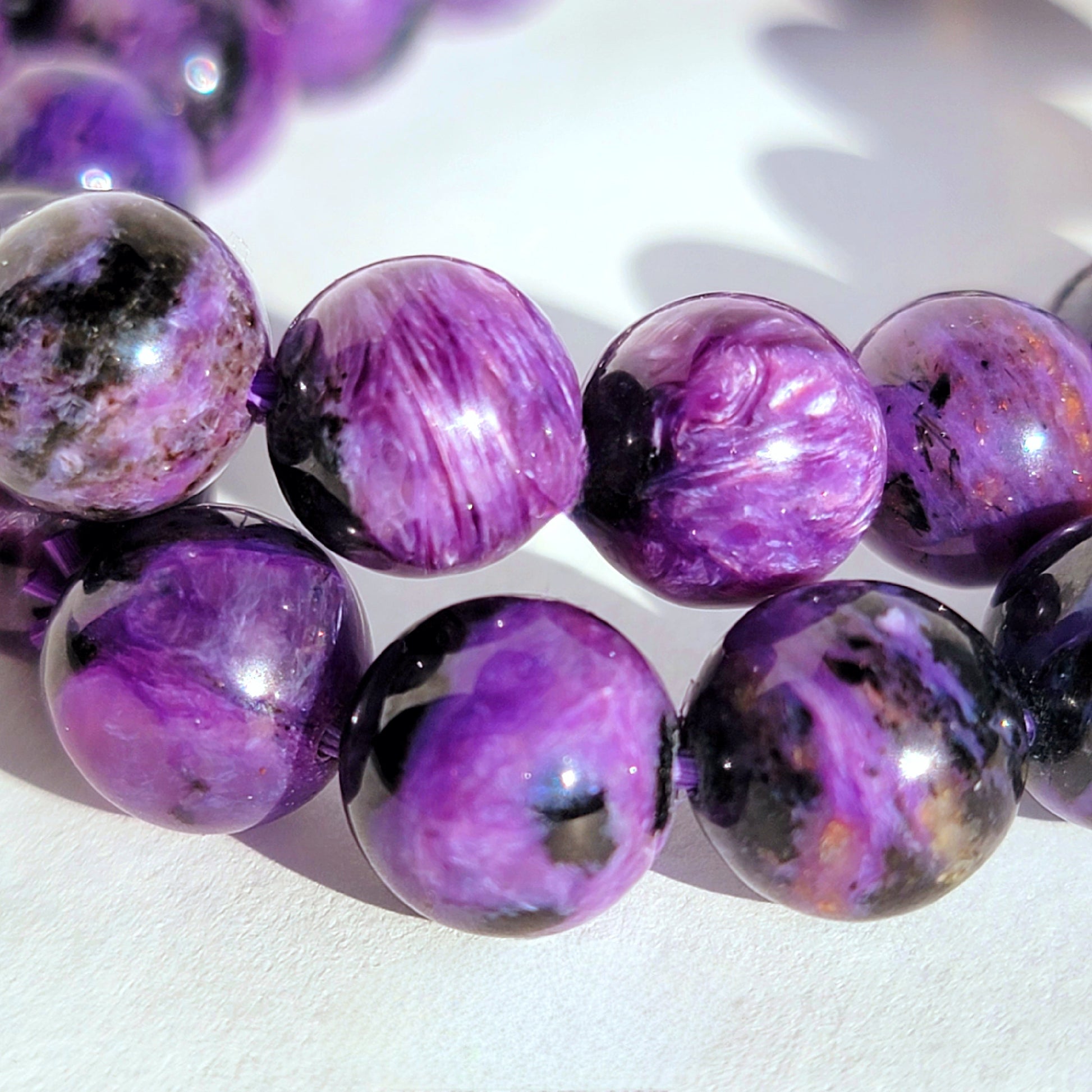 Charoite bracelet