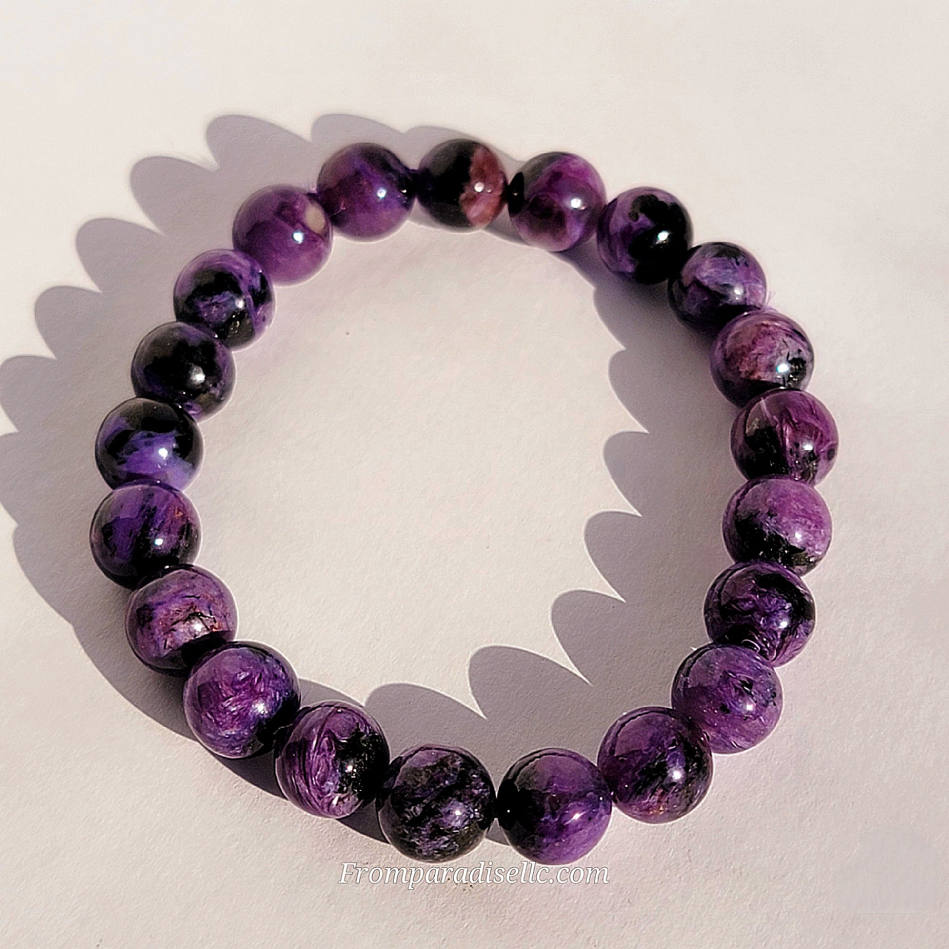 Charoite womens bracelet