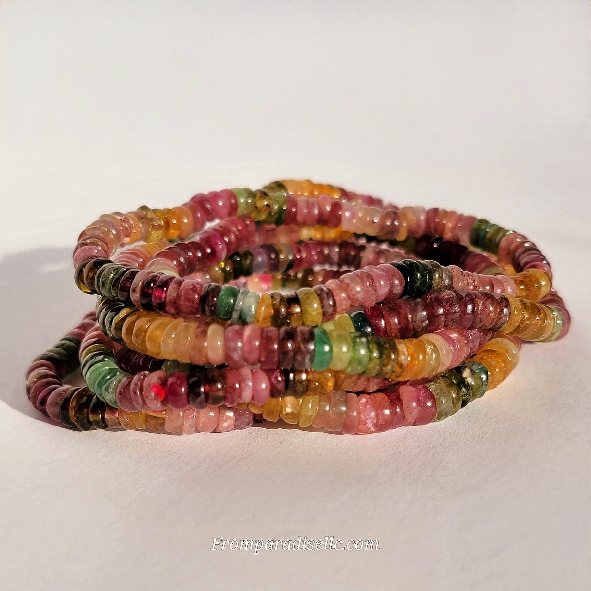 Tourmaline Crystal Stretch Bracelet