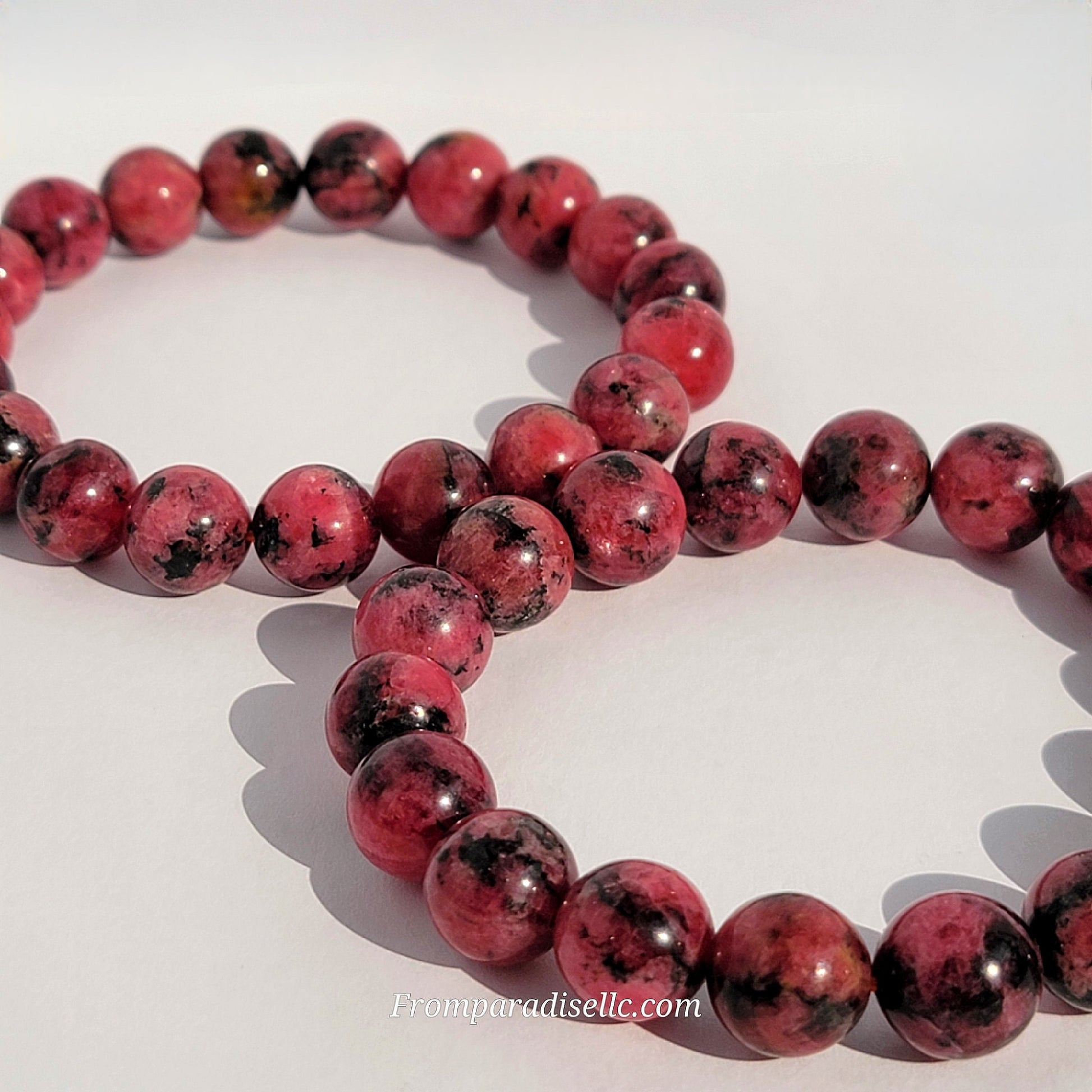 Rhodonite Crystal Bracelet