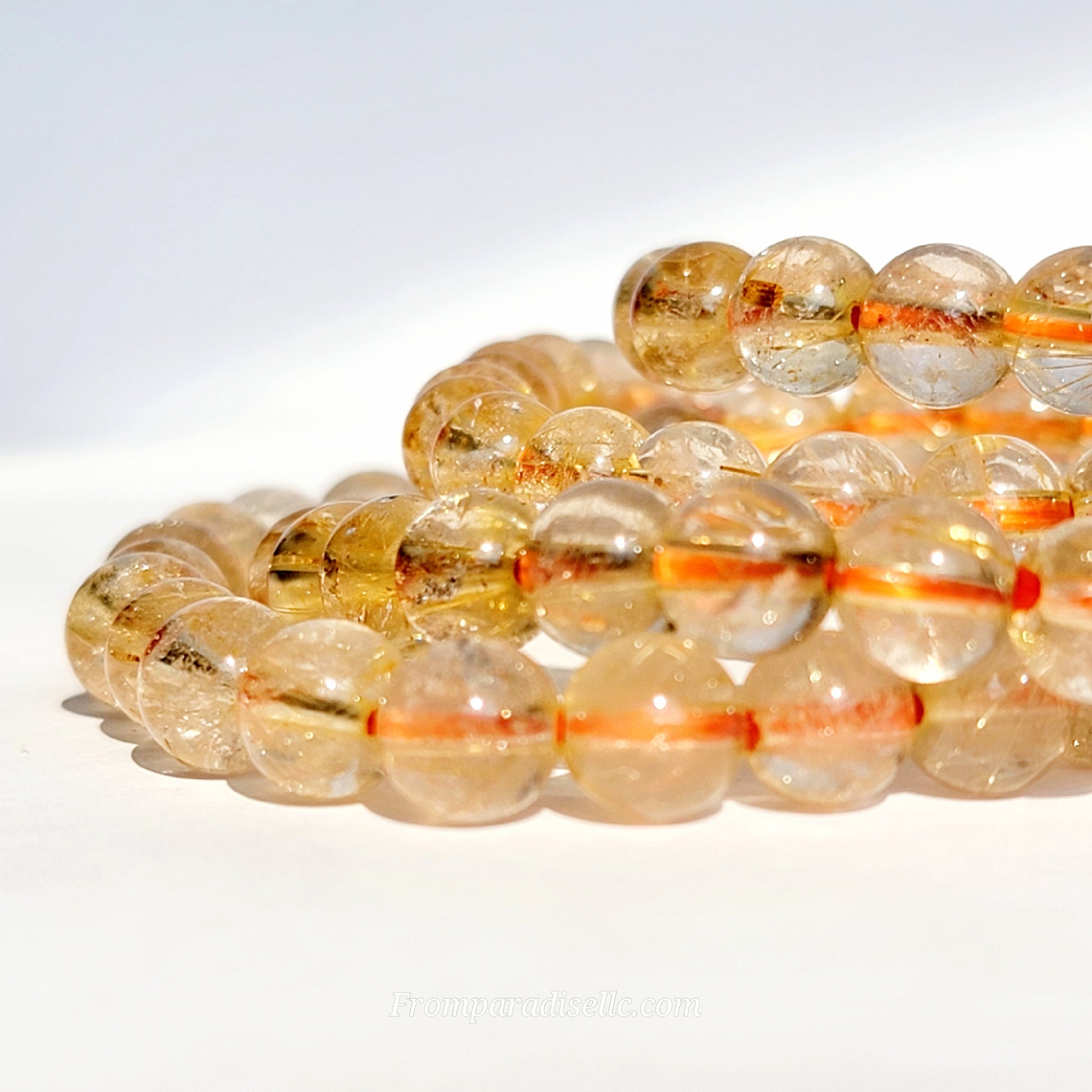 Golden Rutile Womens Bracelet