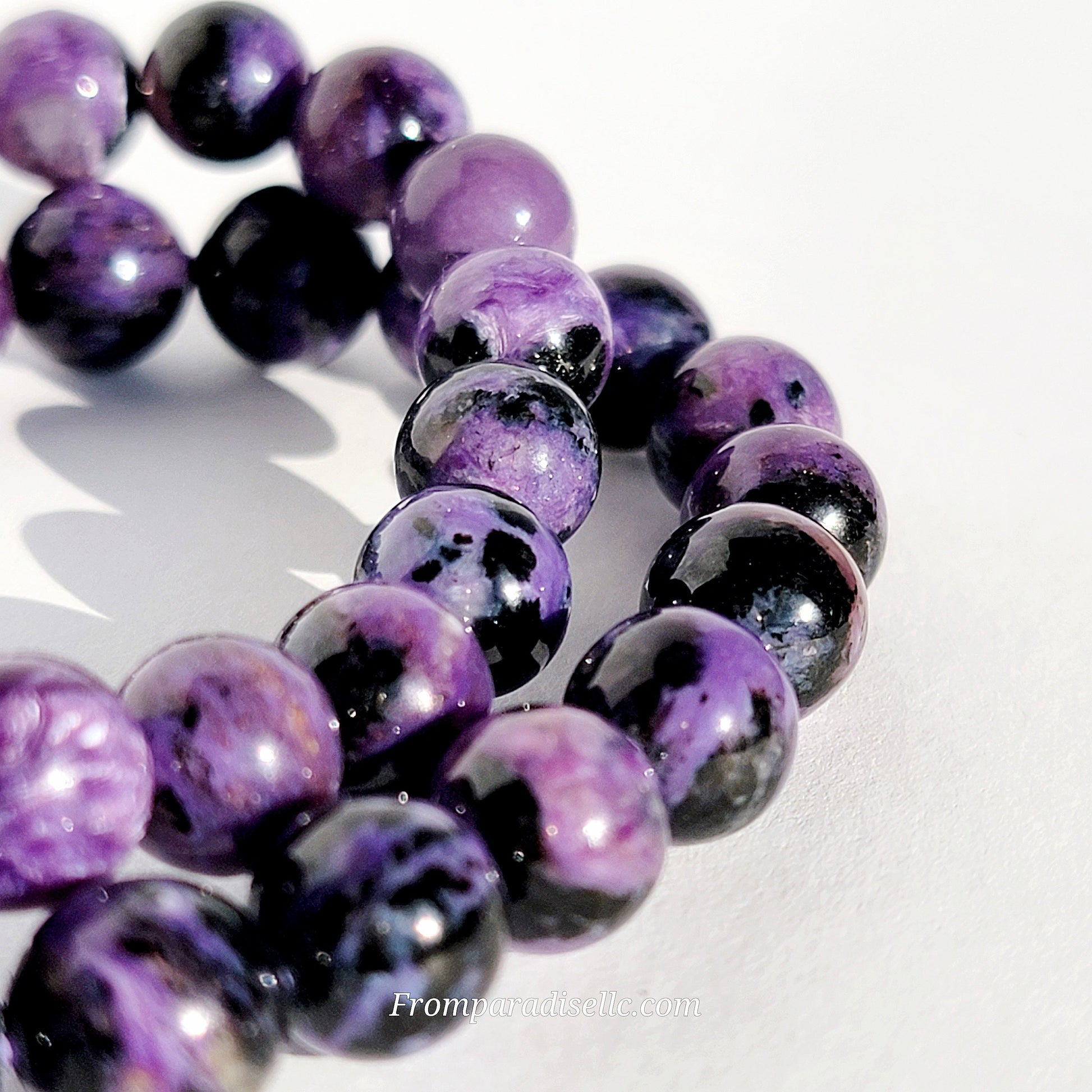 Charoite crystal bracelet