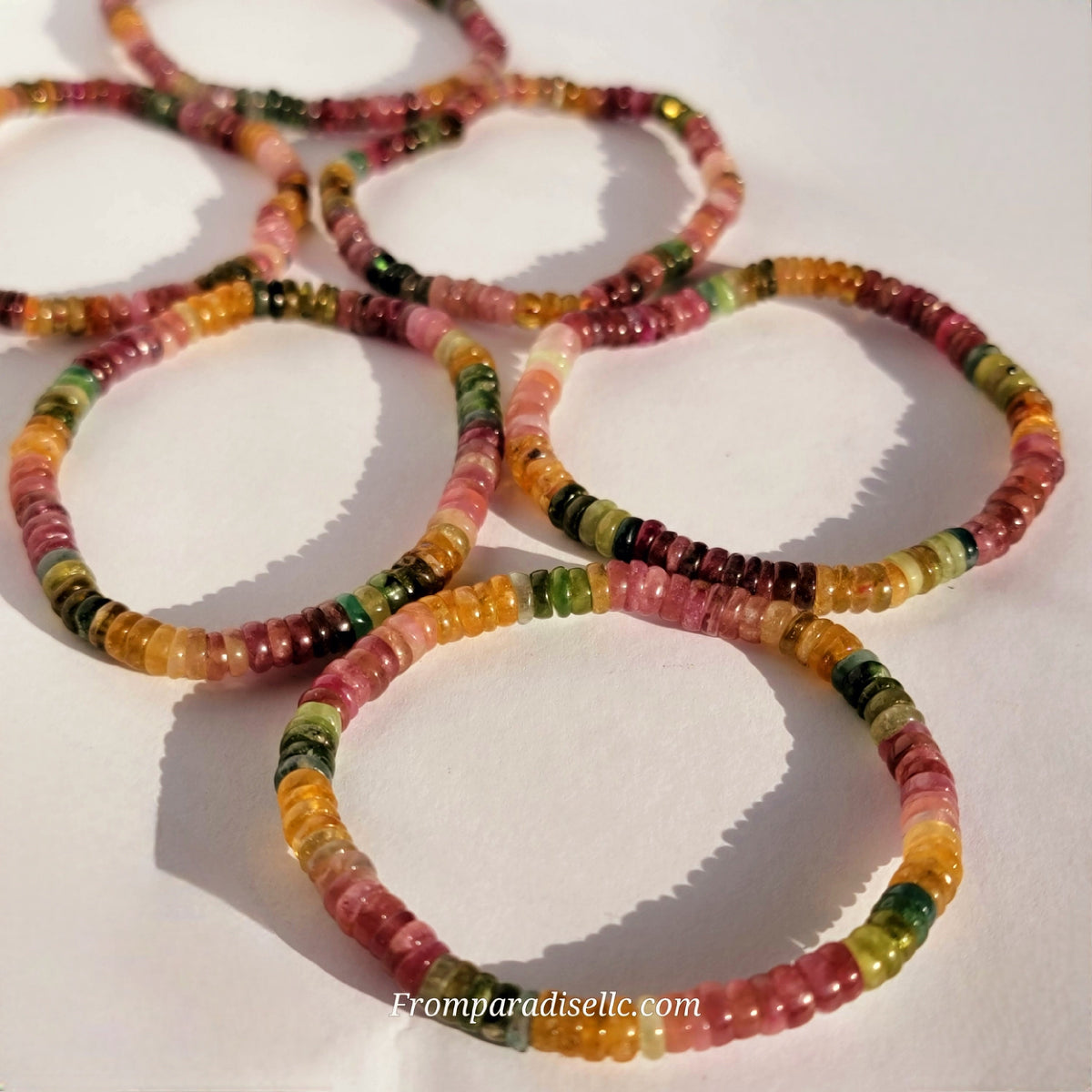 Tourmaline Crystal Stretch Bracelet