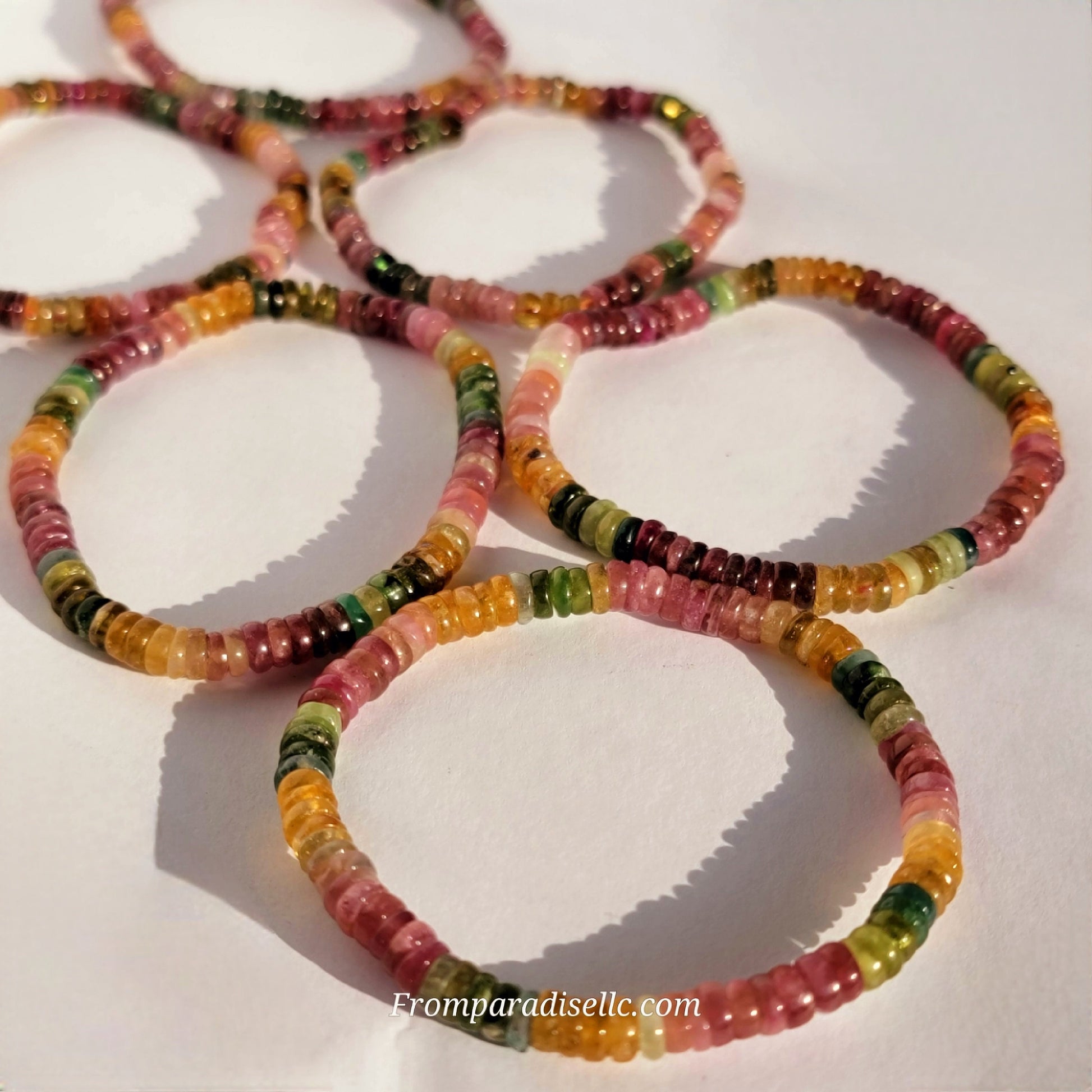 Tourmaline Crystal Stretch Bracelet