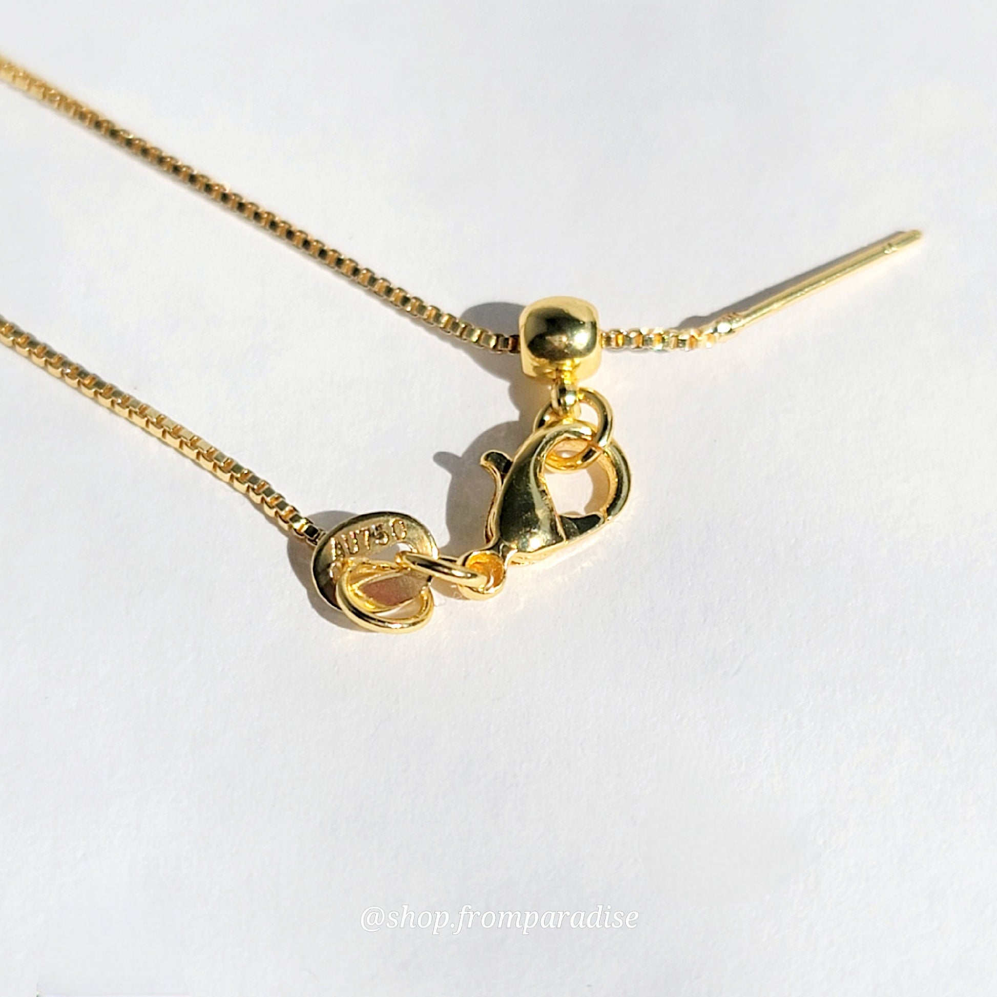 Dainty Pyrite Gold Turtle Necklace