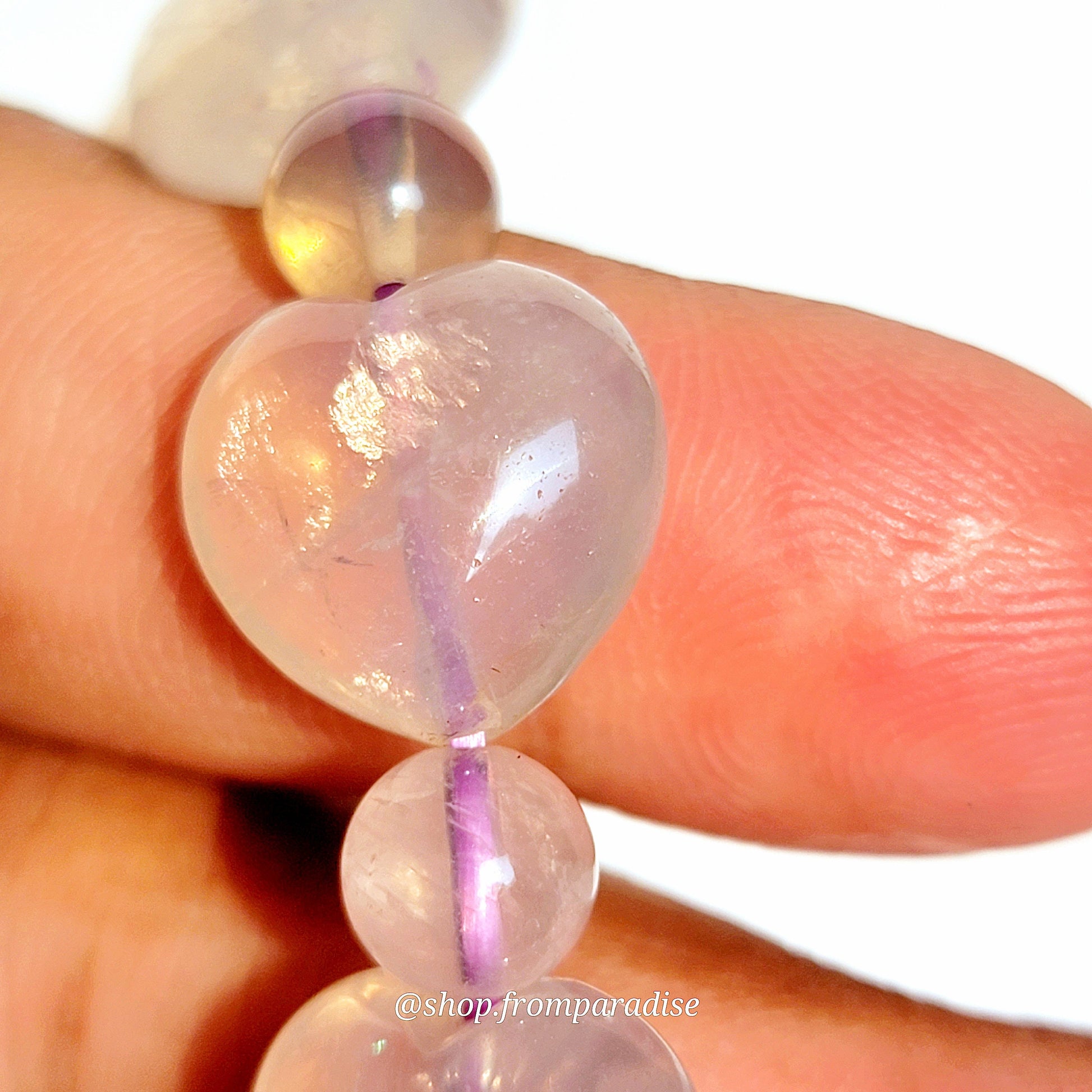Natural Lavender Moon Quartz Gemstone Bracelet Light Purple Lavender Moon Crystal Bracelet Women Bracelet Crystal Lavender Moon Jewelry