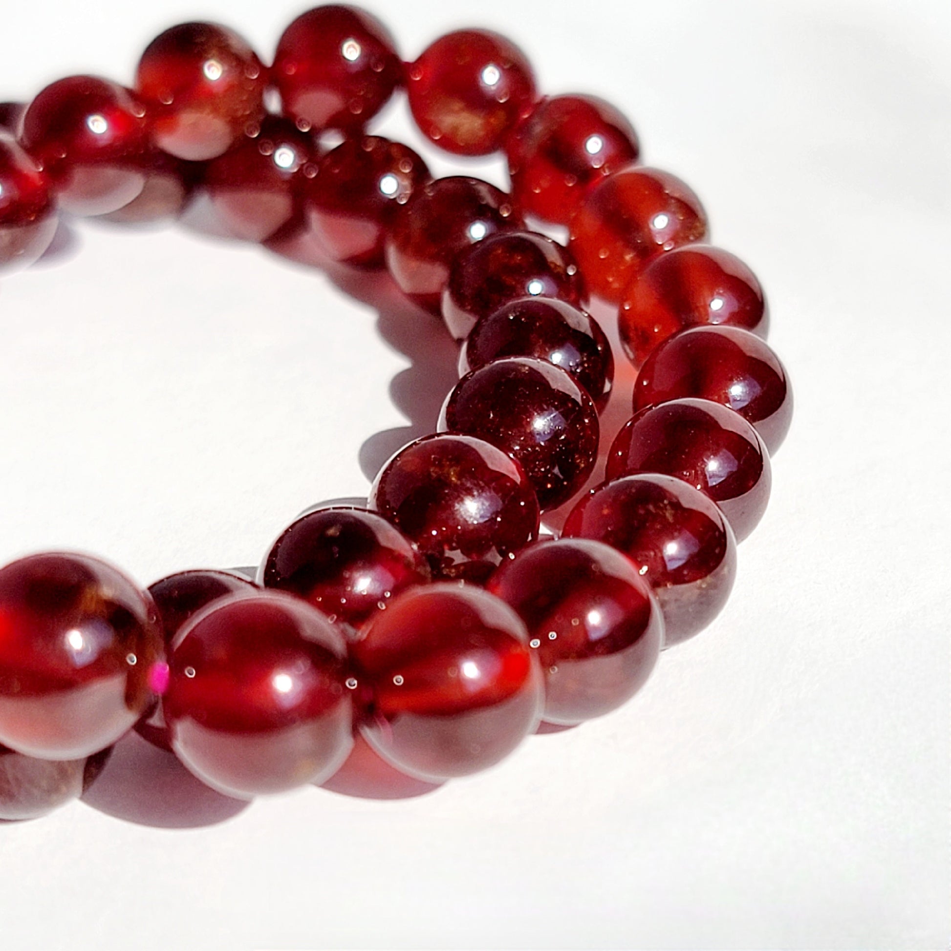 Garnet Crystal Bracelet