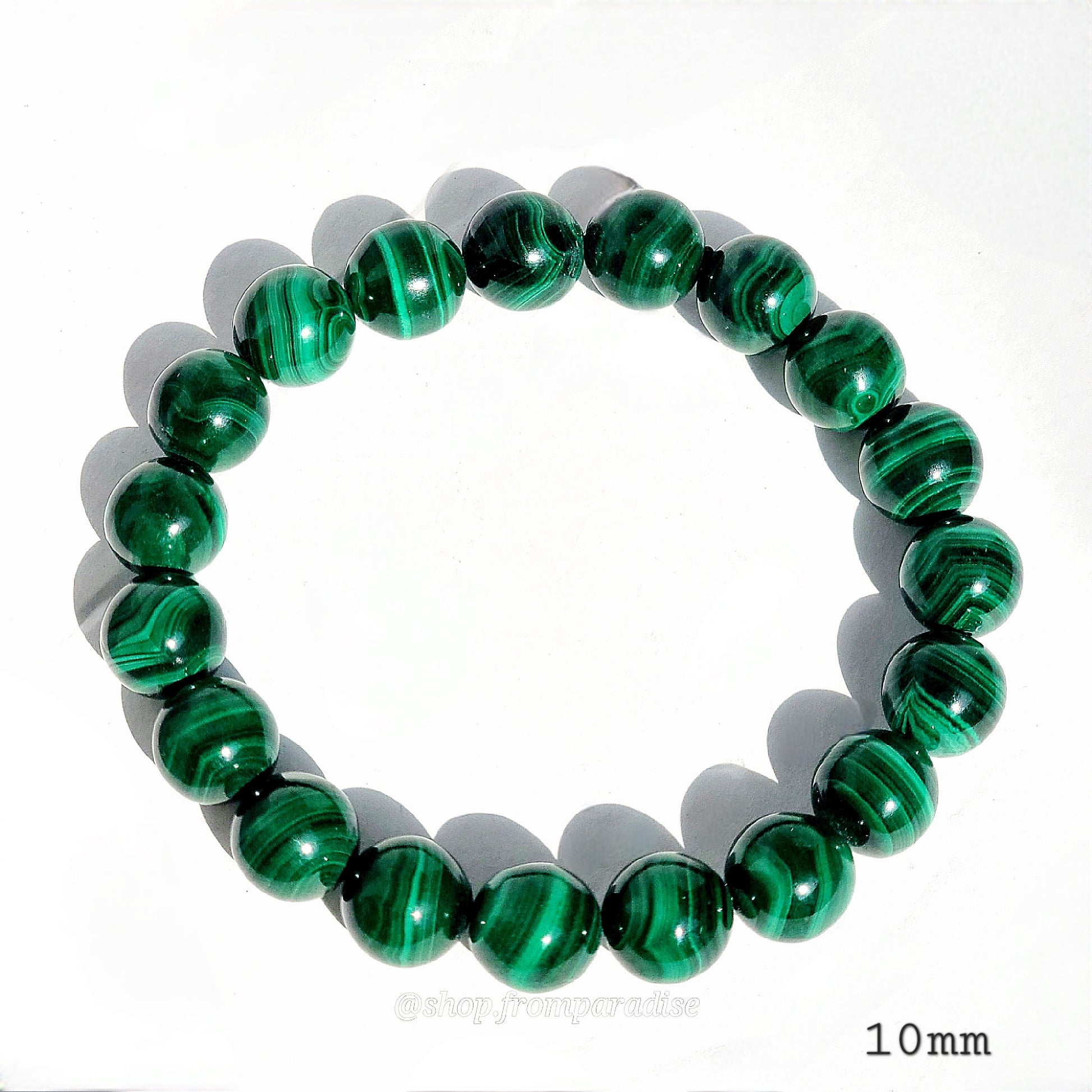 malachite crystal bracelet