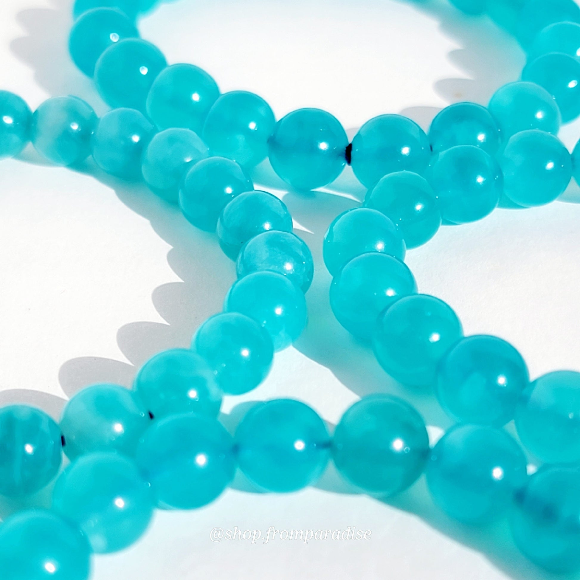 Amazonite Crystal Stretch Bracelet