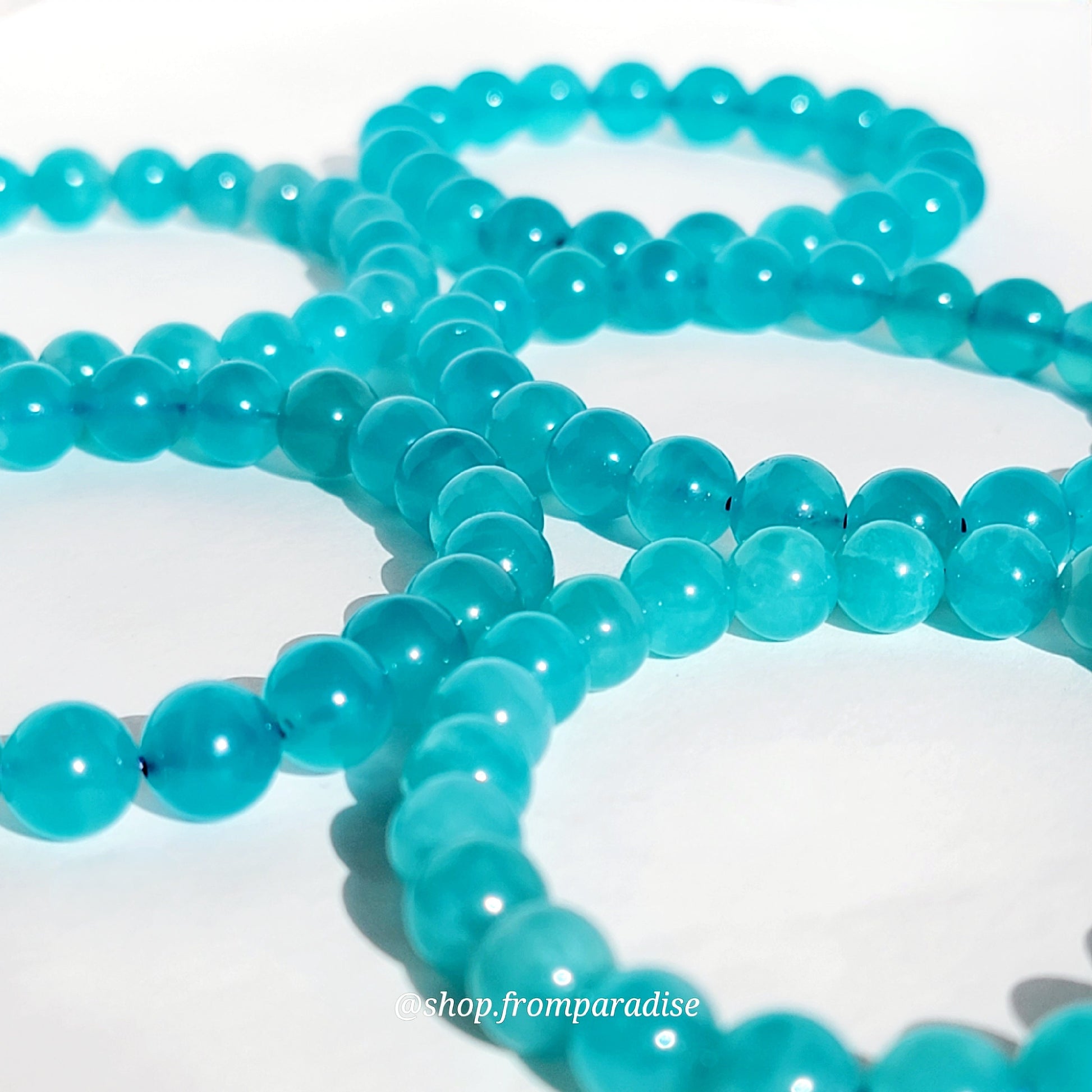 Amazonite Crystal Stretch Bracelet