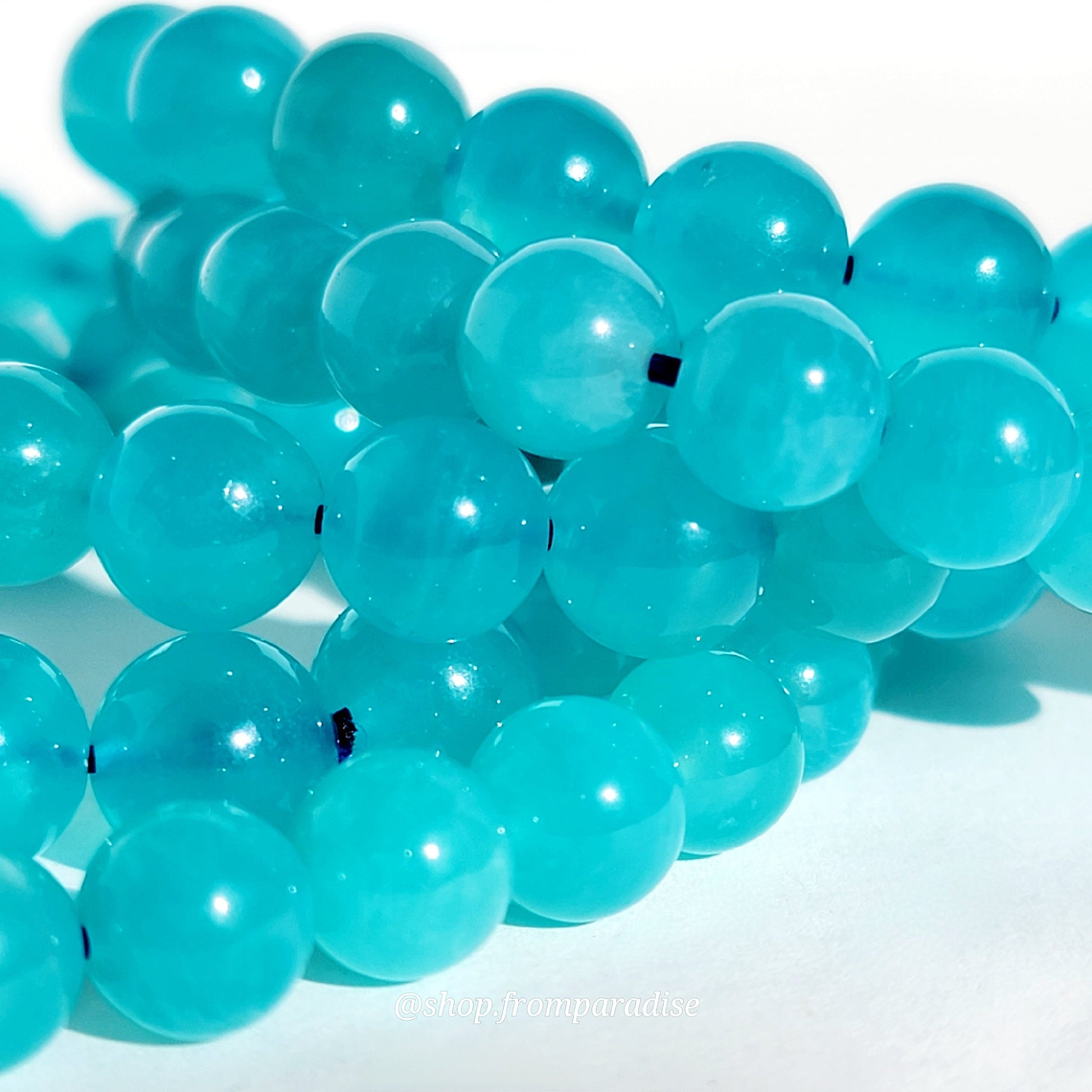 Amazonite Crystal Stretch Bracelet