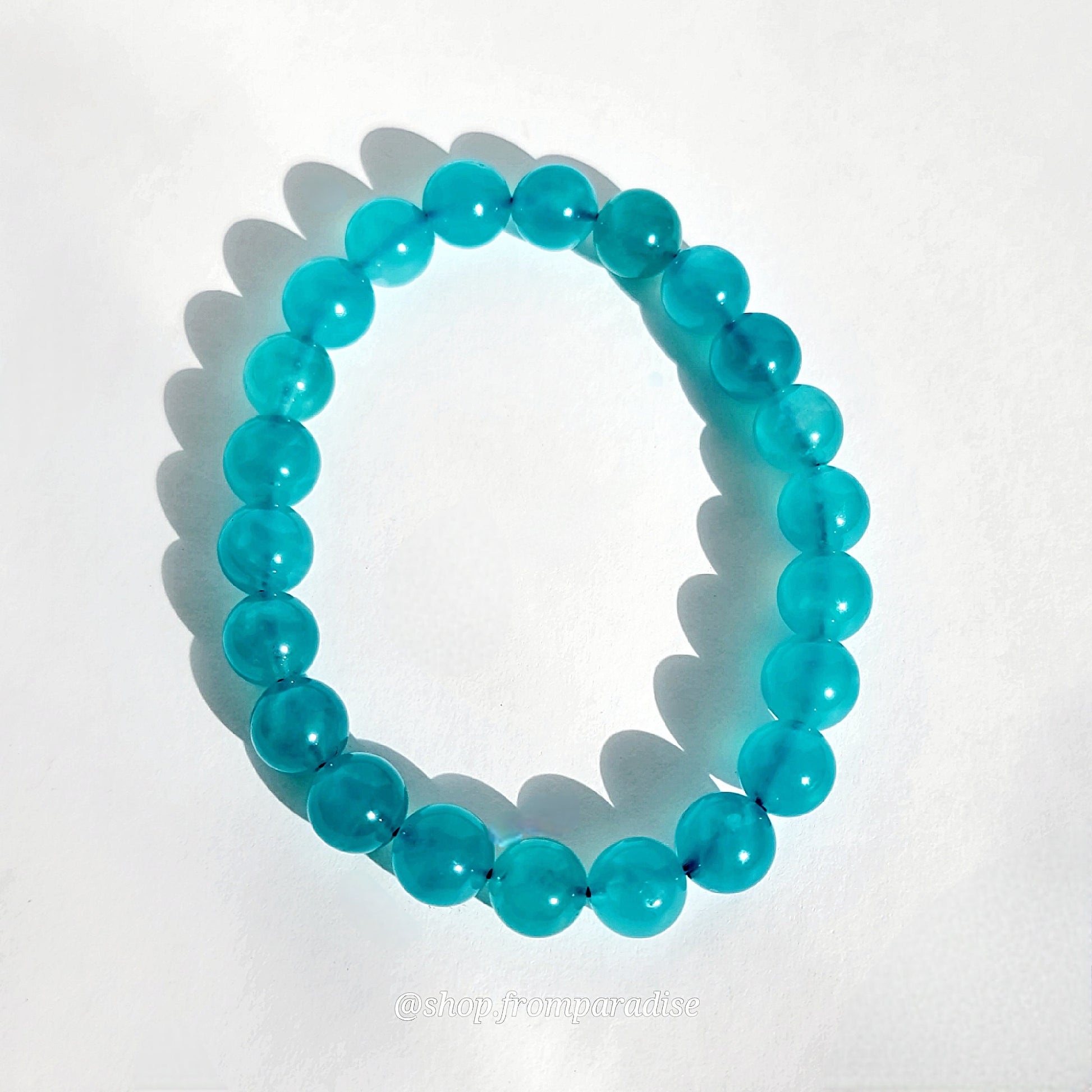 Amazonite Crystal Stretch Bracelet