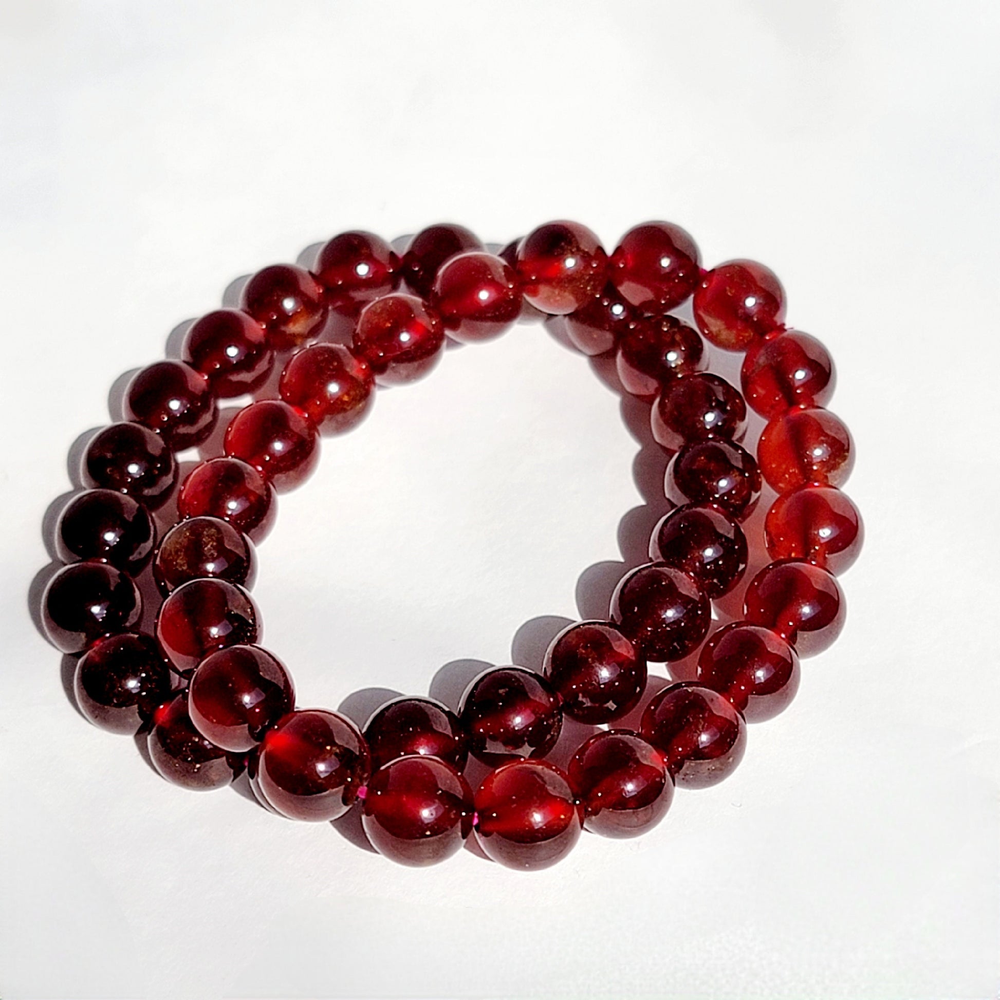 Garnet Crystal Bracelet