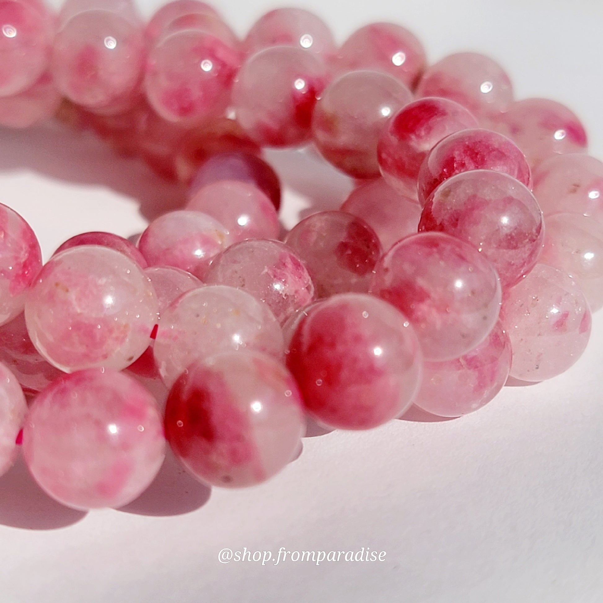 Rhodonite Crystal Bracelet