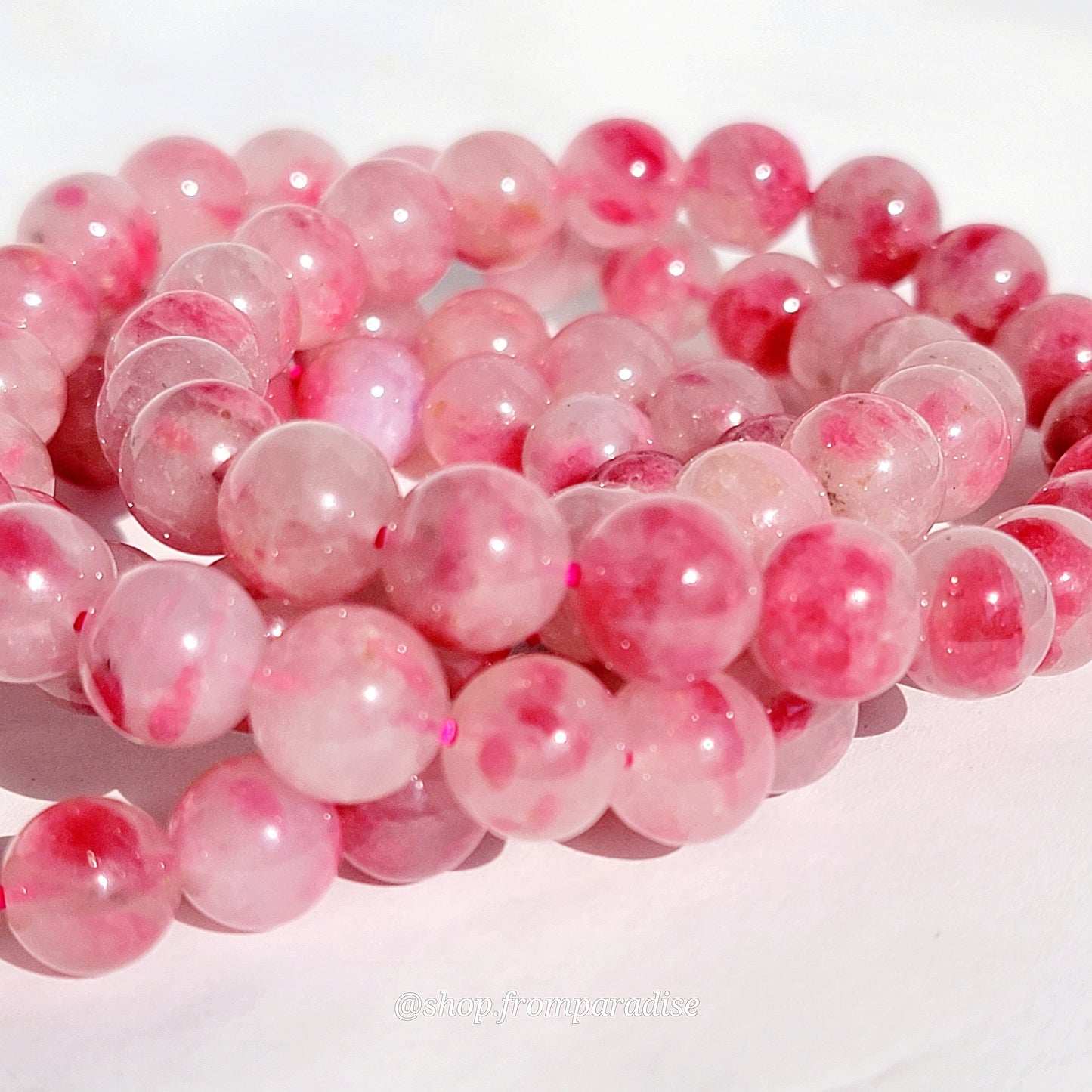 Rhodonite Crystal Bracelet