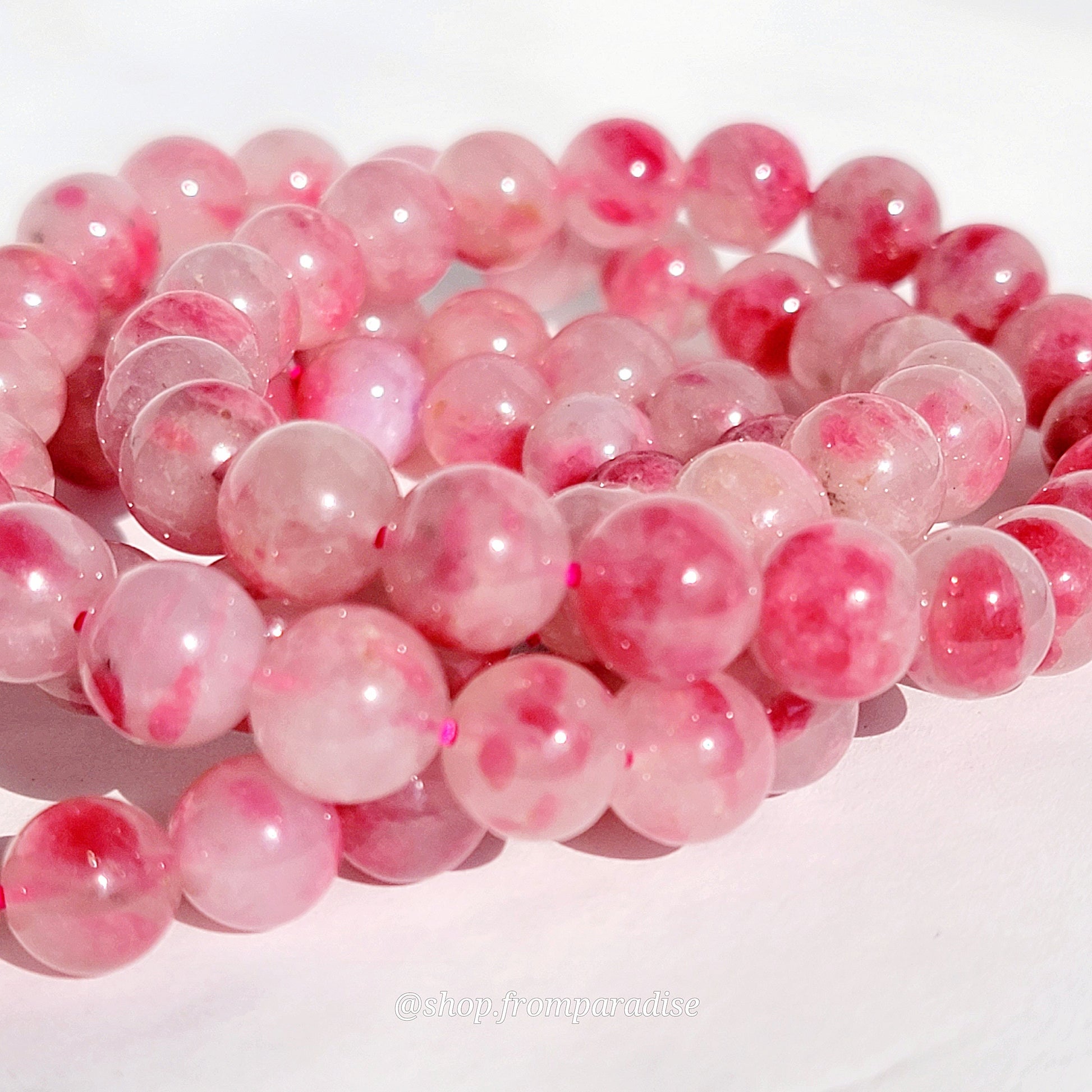 Rhodonite Crystal Bracelet