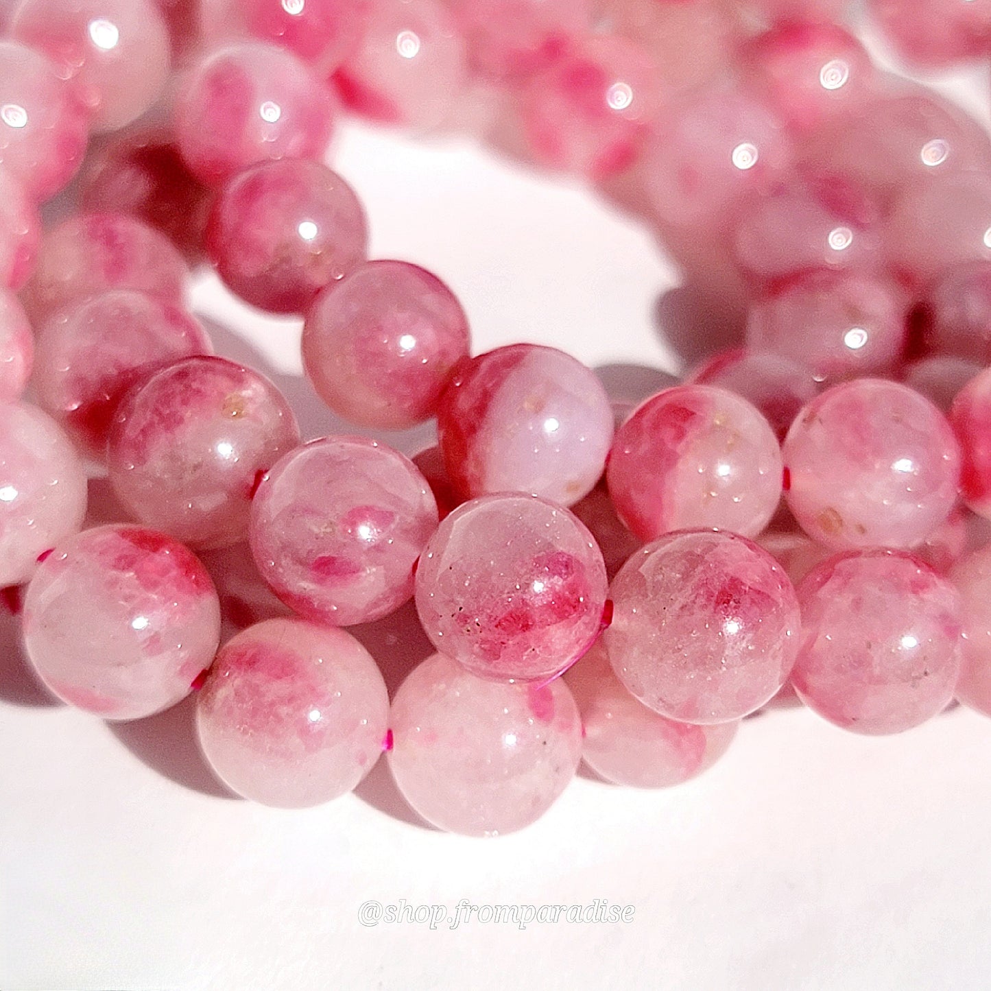 Rhodonite Crystal Bracelet