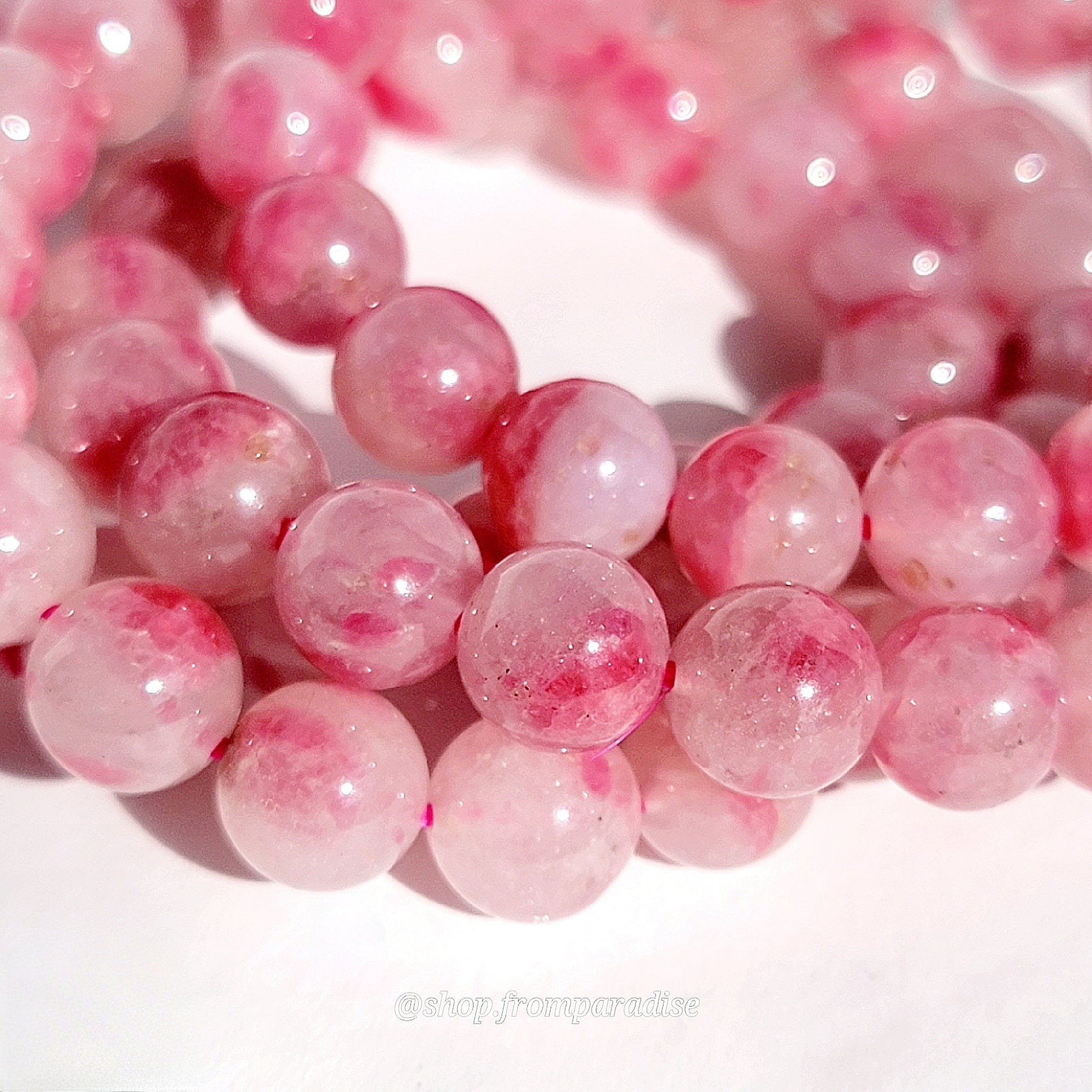 Rhodonite Crystal Bracelet