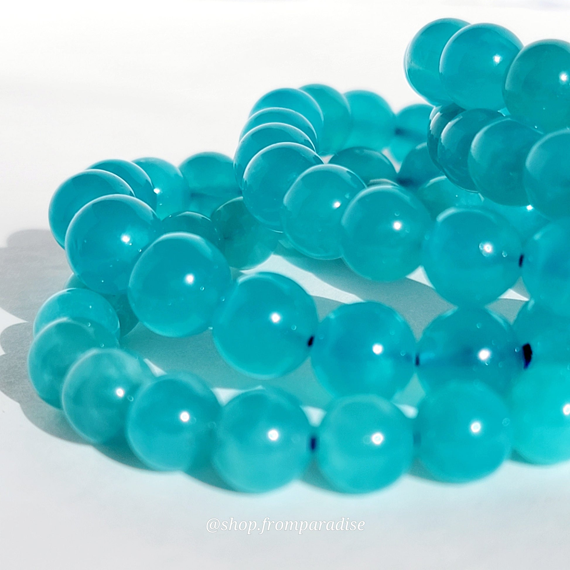 Amazonite Crystal Stretch Bracelet