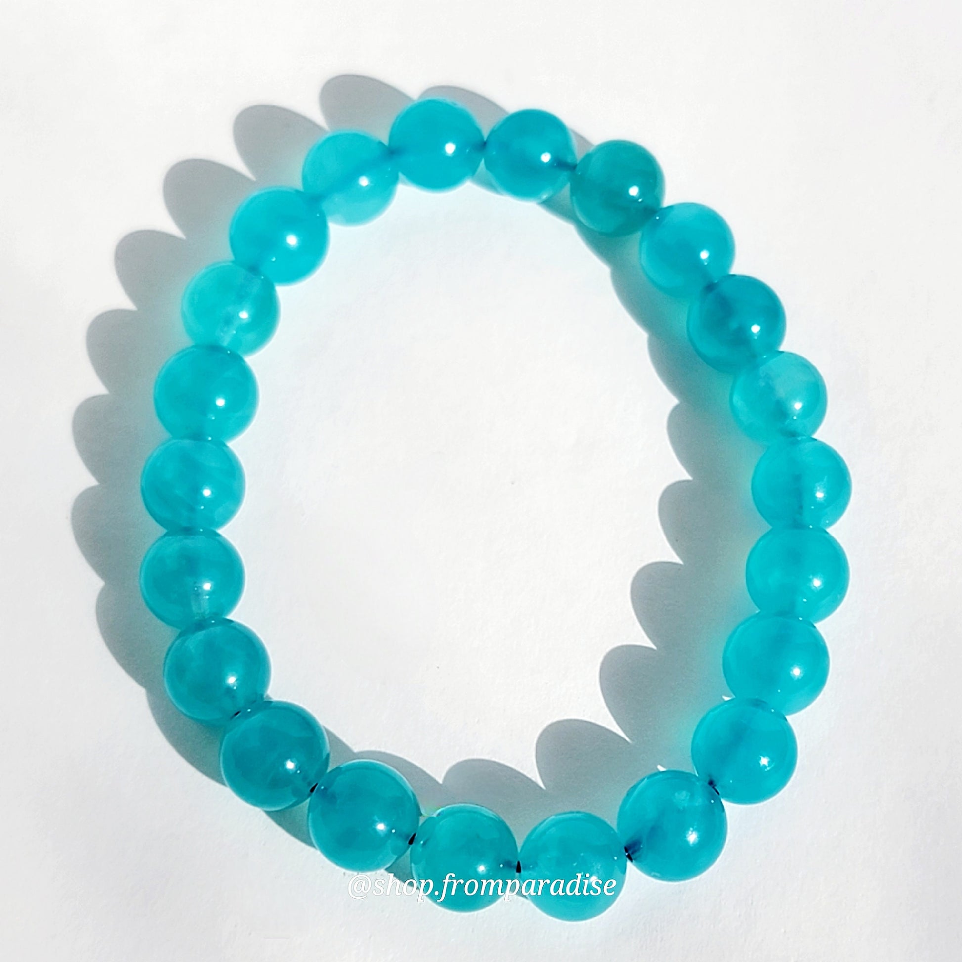 Amazonite Crystal Stretch Bracelet
