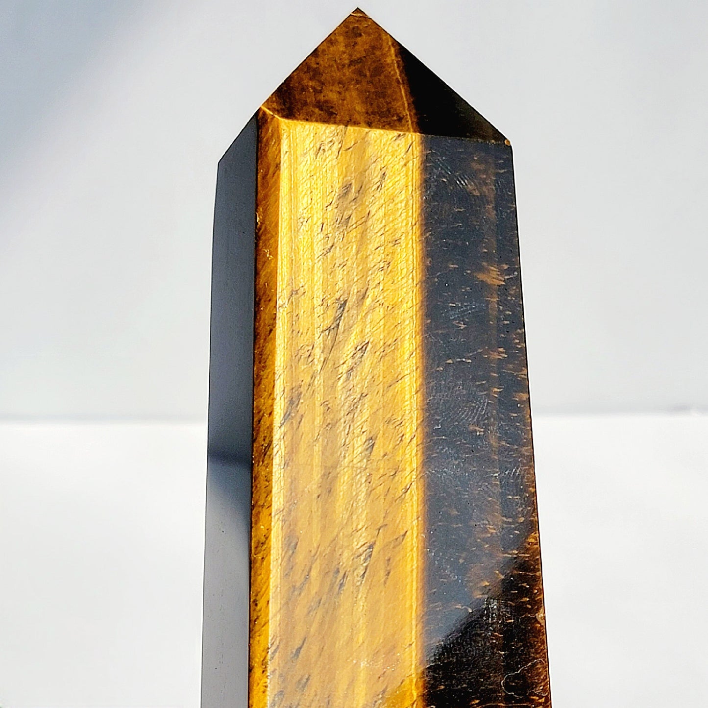 Tigers Eye Crystal Tower