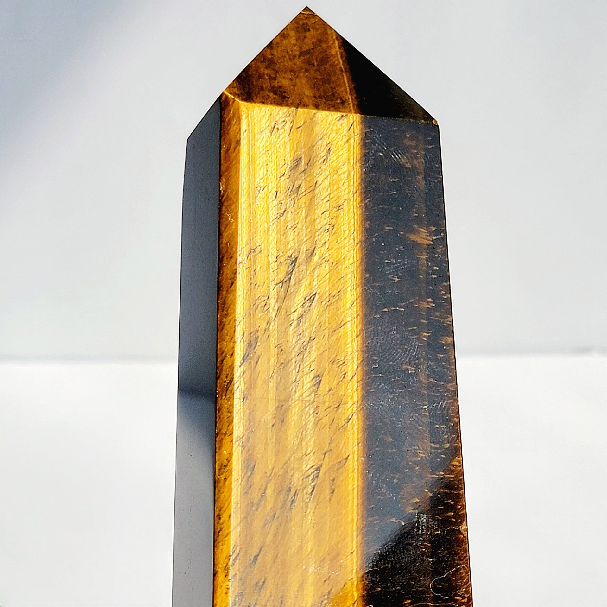 Tigers Eye Crystal Tower