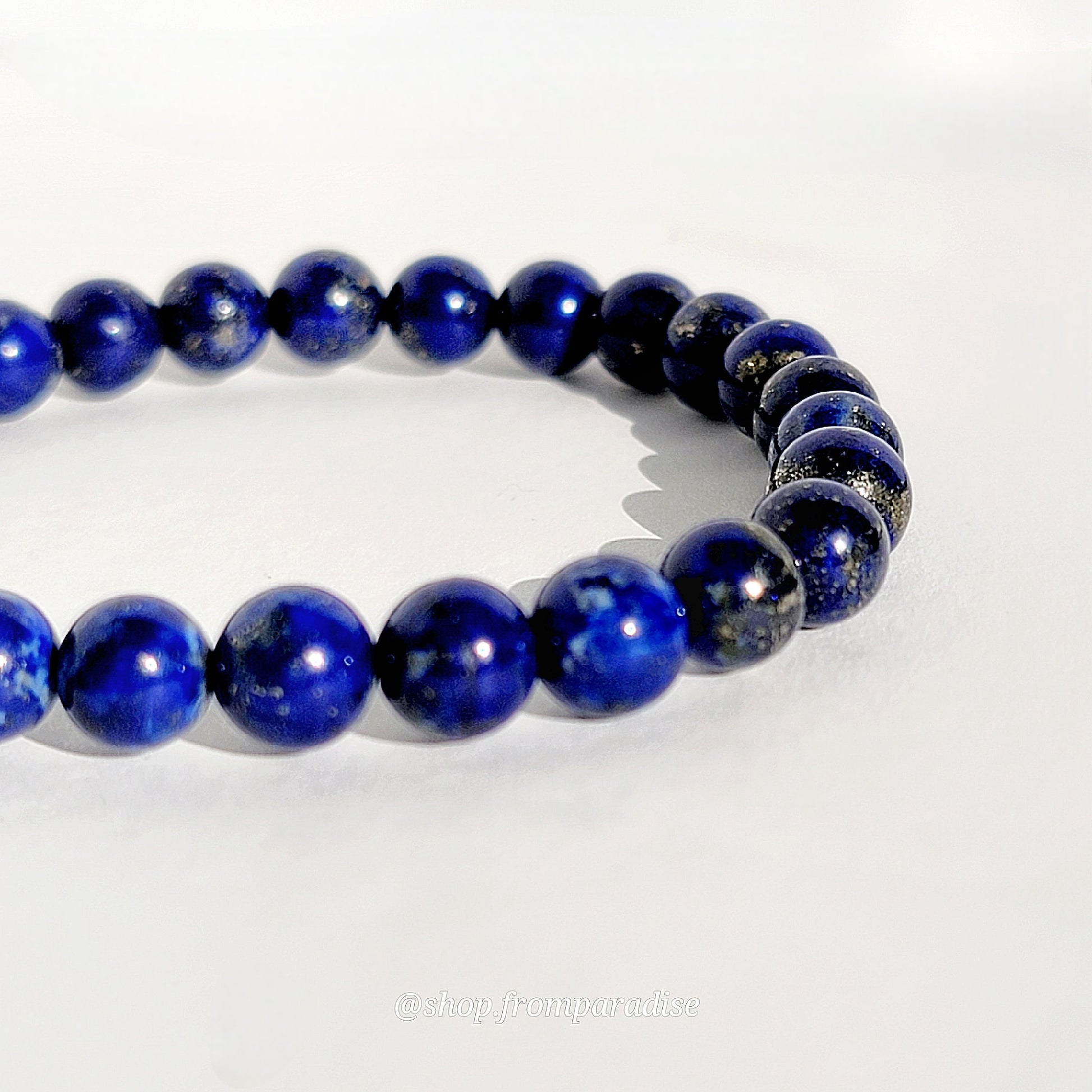 Lapis Lazuli Crystal Stretch Bracelet