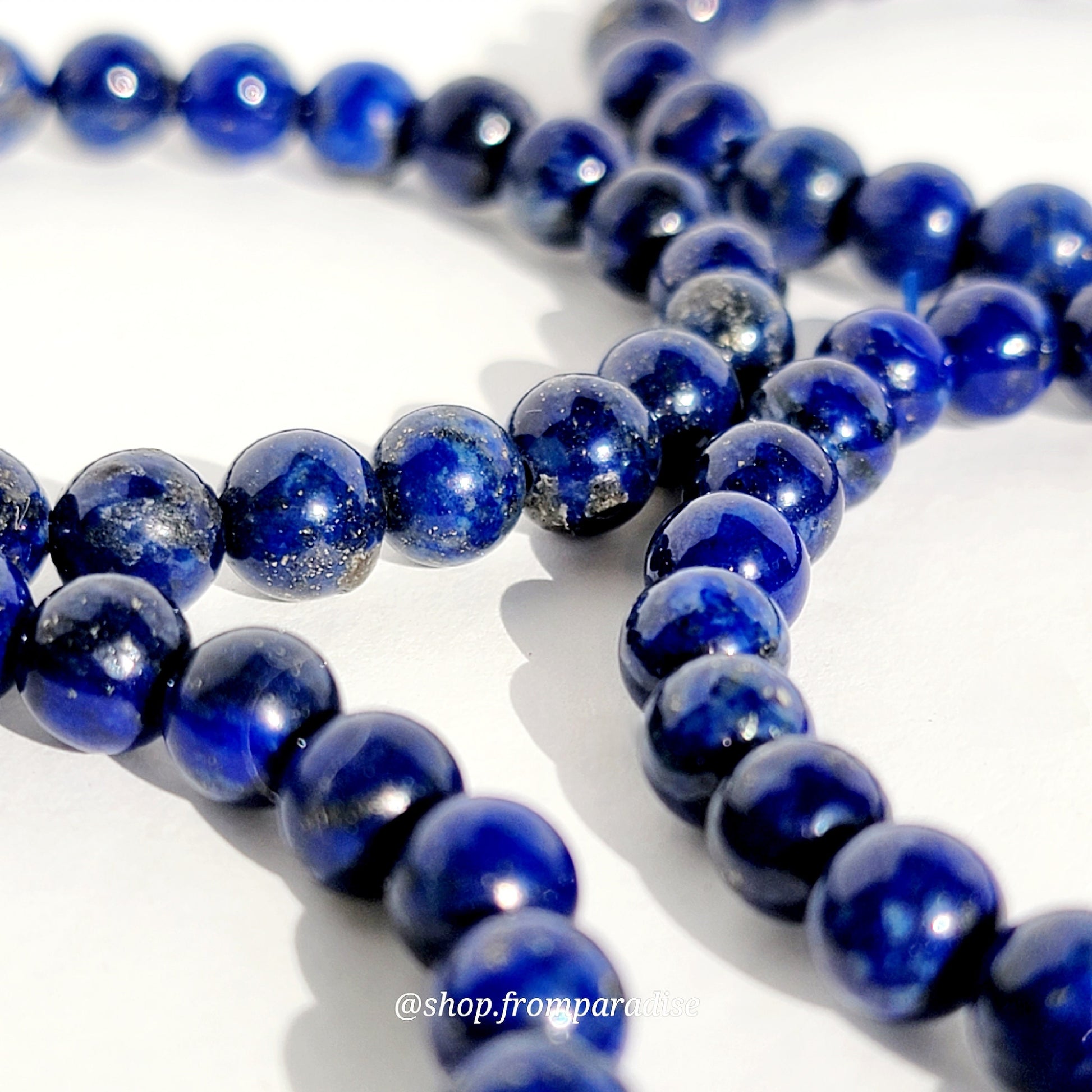 Lapis Lazuli Crystal Stretch Bracelet