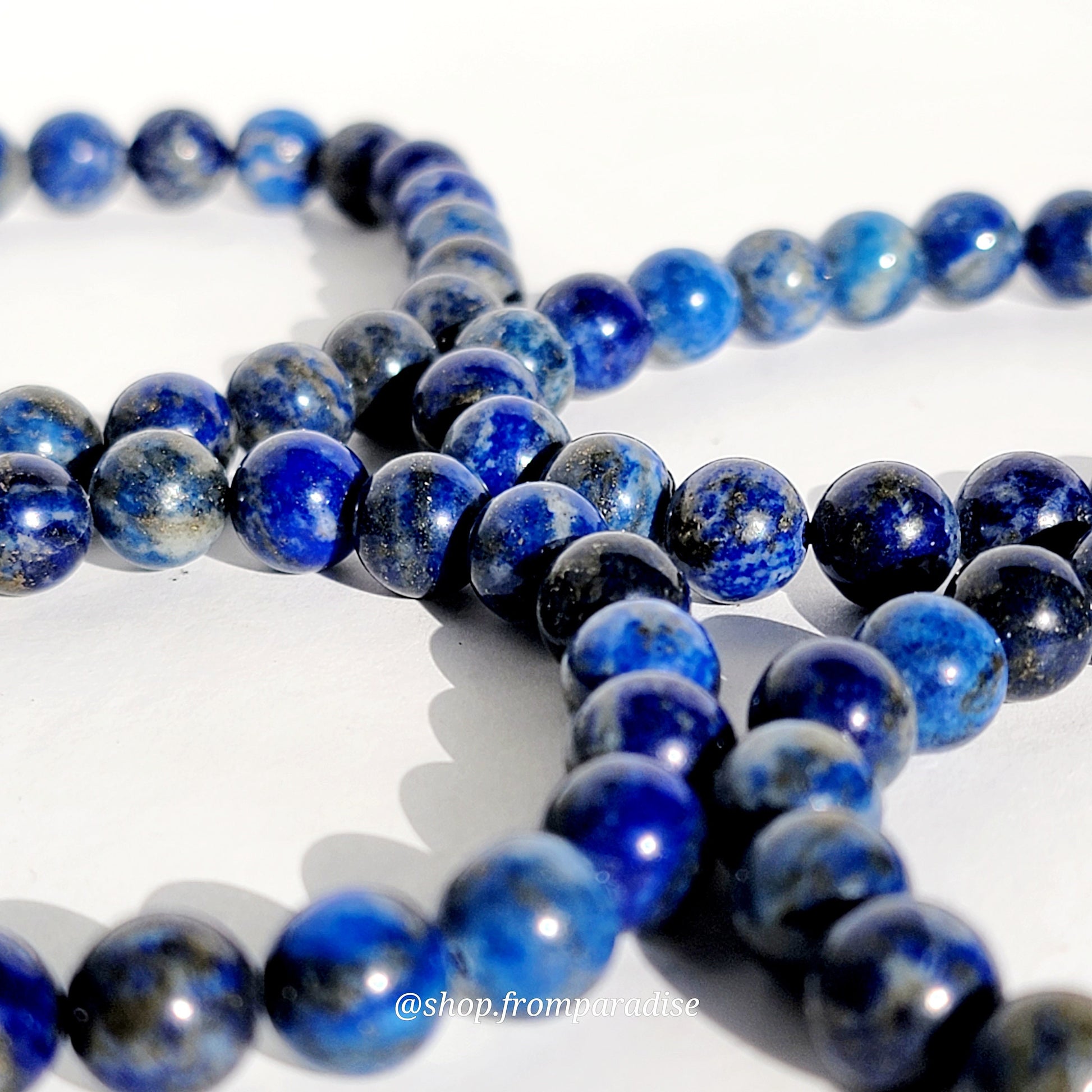 Lapis Lazuli Crystal Stretch Bracelet