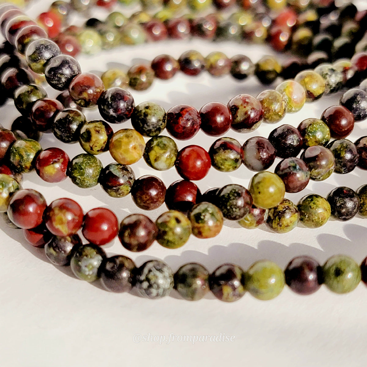 Dragon Blood Jasper Crystal Manifesting Bracelet