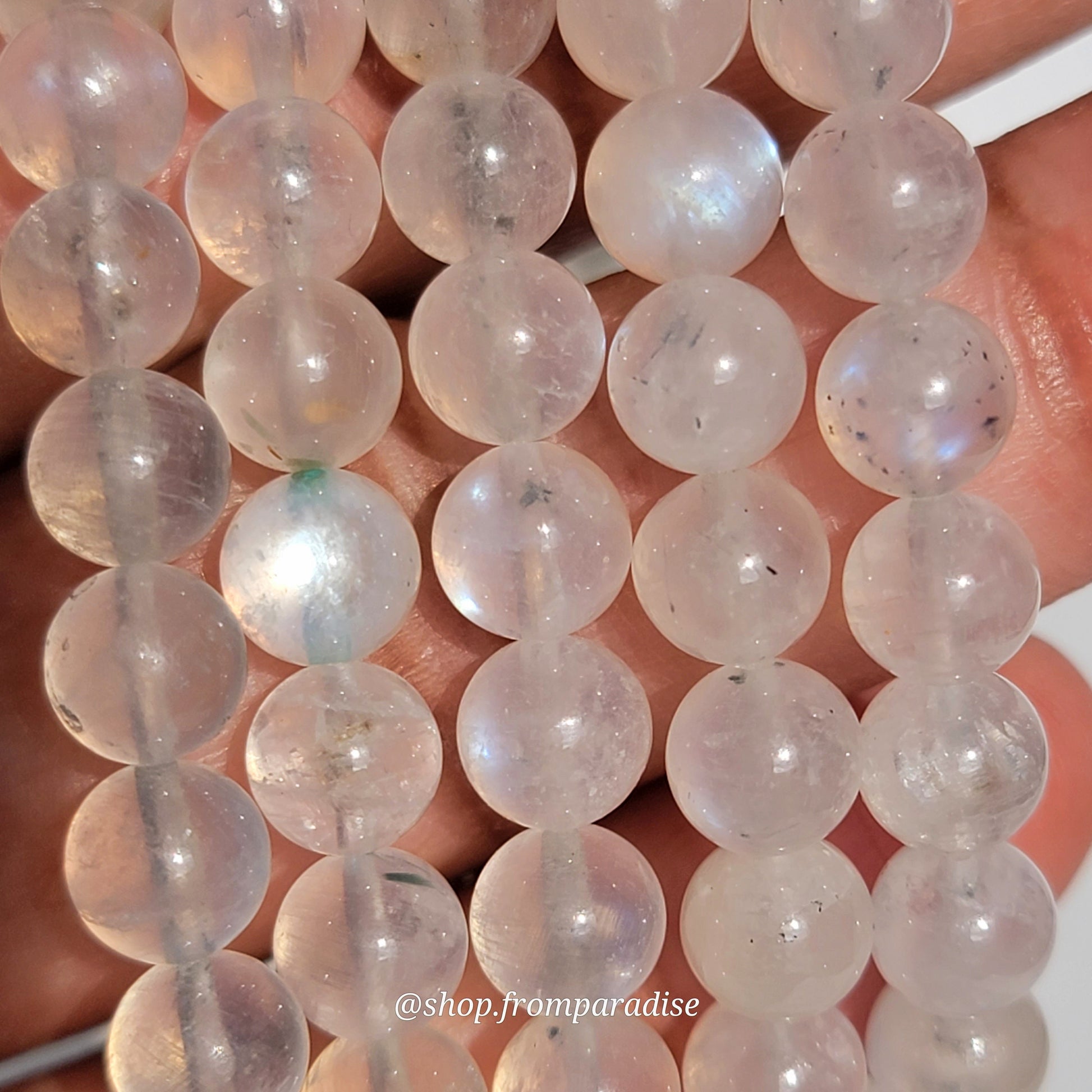white moonstone bracelet