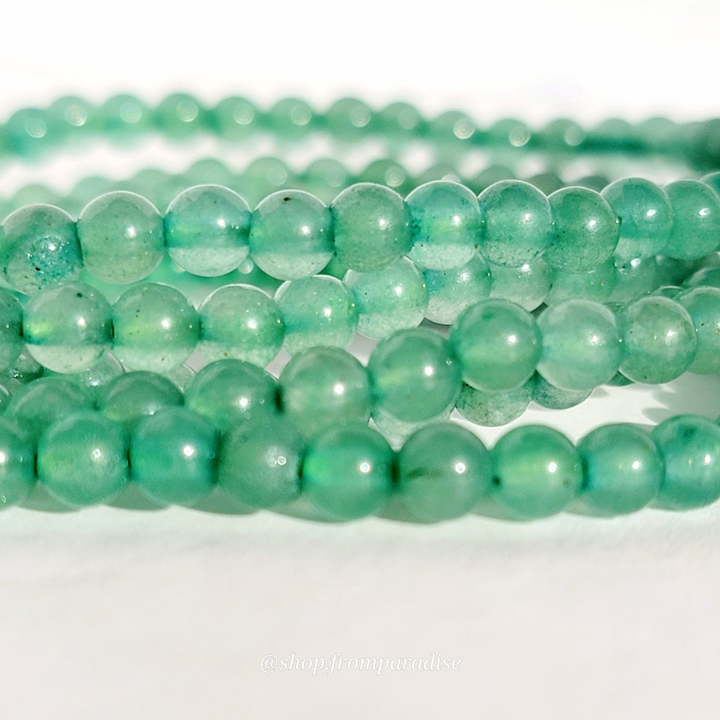 green aventurine crystal bracelet