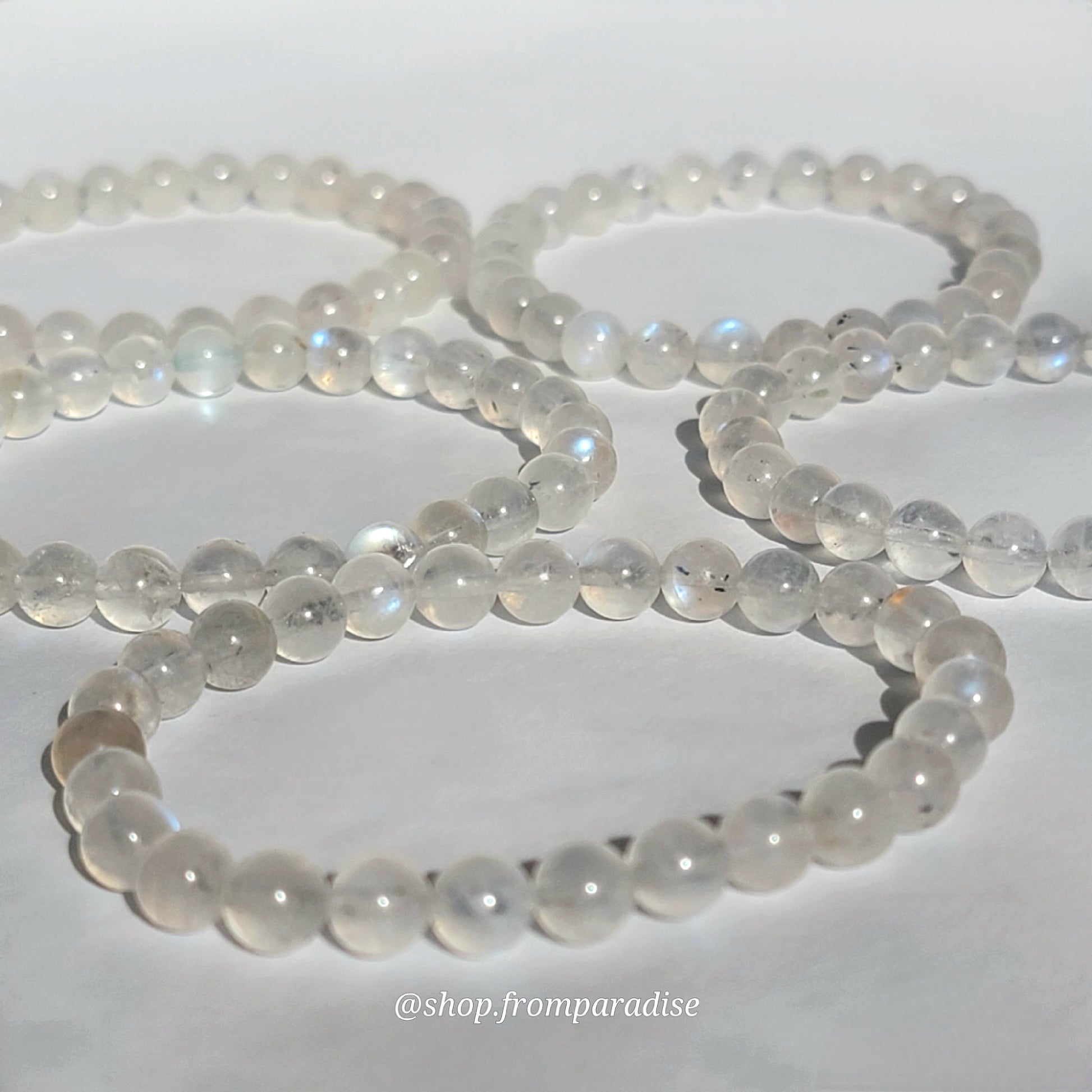 Moonstone mens bracelet