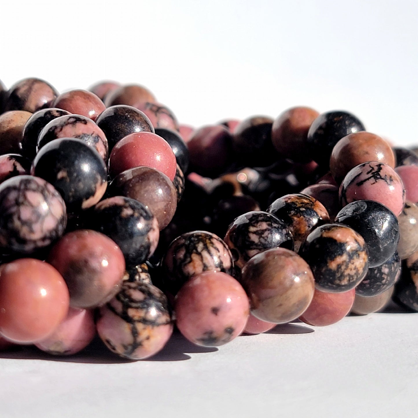 Rhodonite Crystal Bracelet