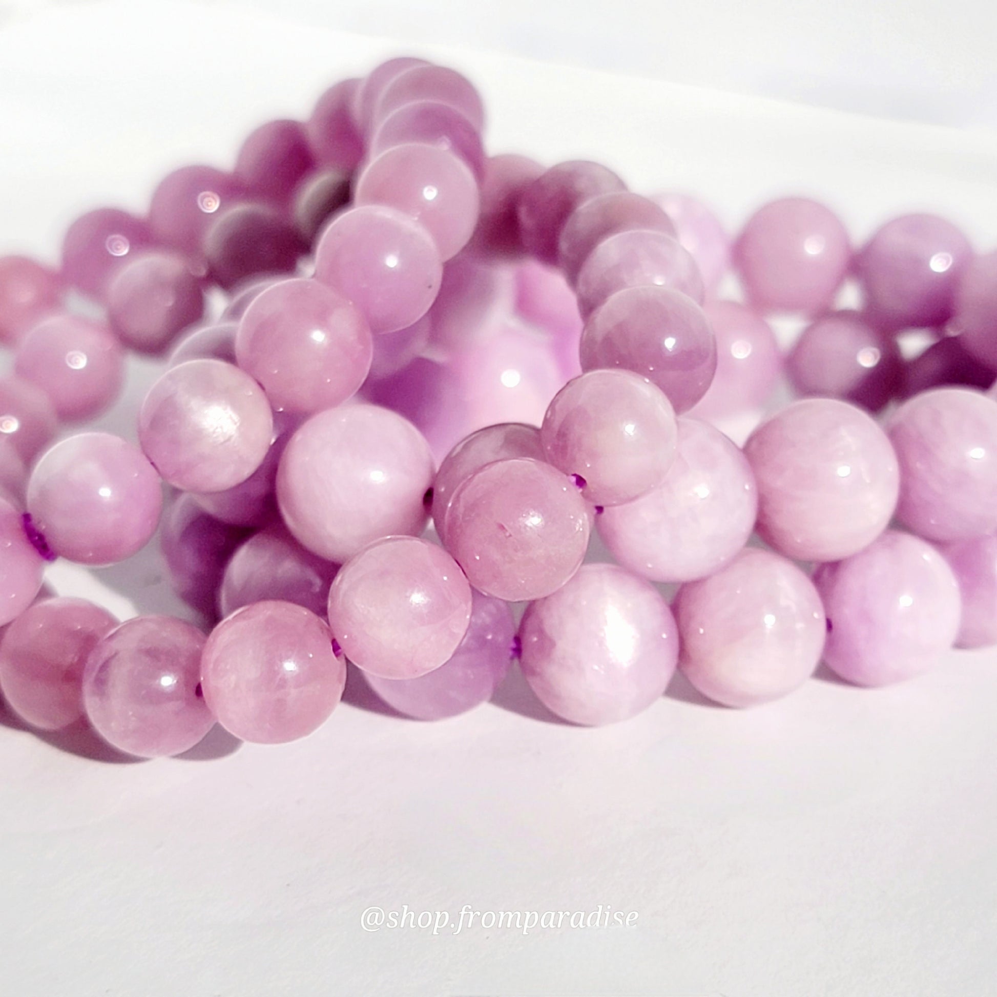 Kunzite Crystal Bracelet