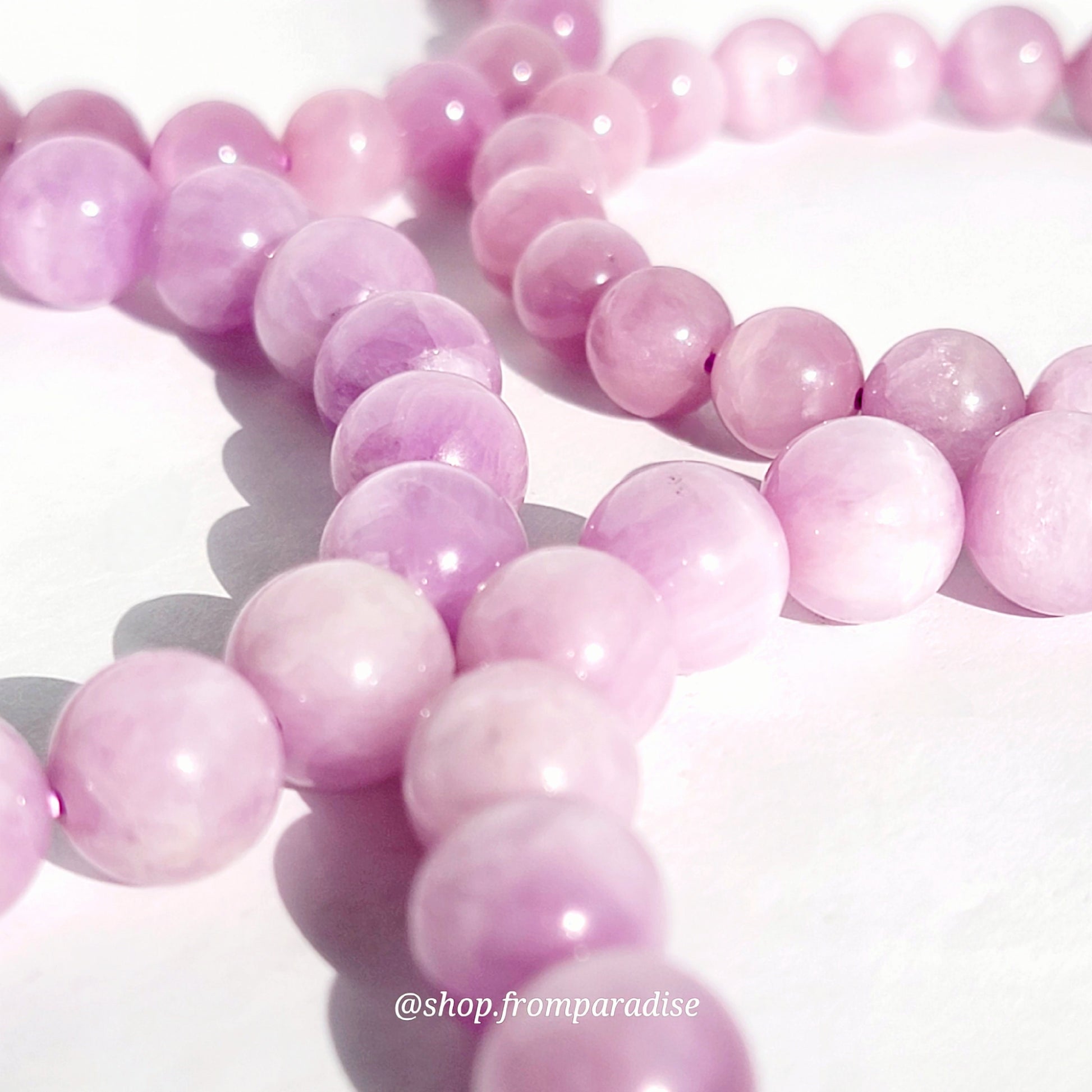 Kunzite Crystal Bracelet