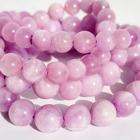 Kunzite Crystal Bracelet