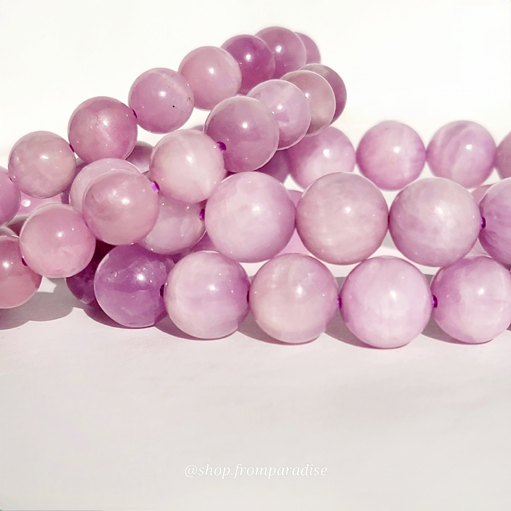Kunzite Crystal Bracelet
