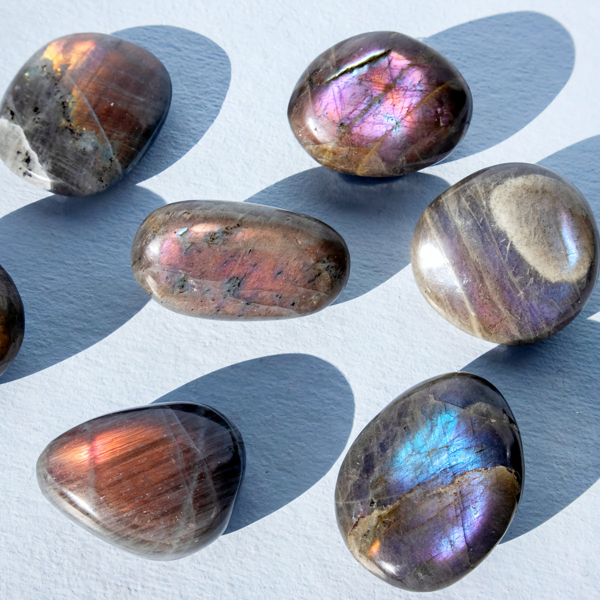 Sunset Labradorite Crystal Tumble